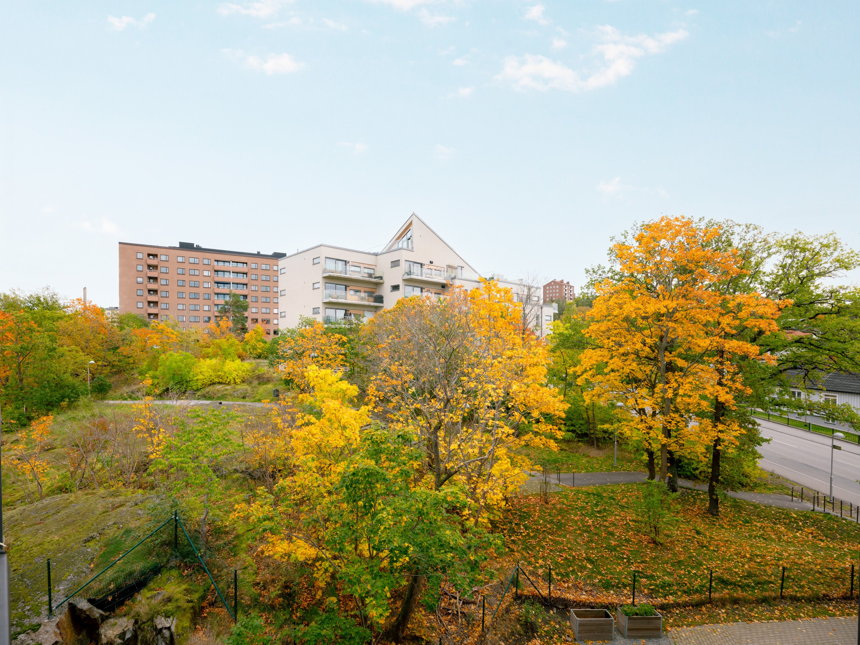 Bostadsbild från Stjernströms väg 3, Kommande i Örnsberg/Axelsberg, Stockholm