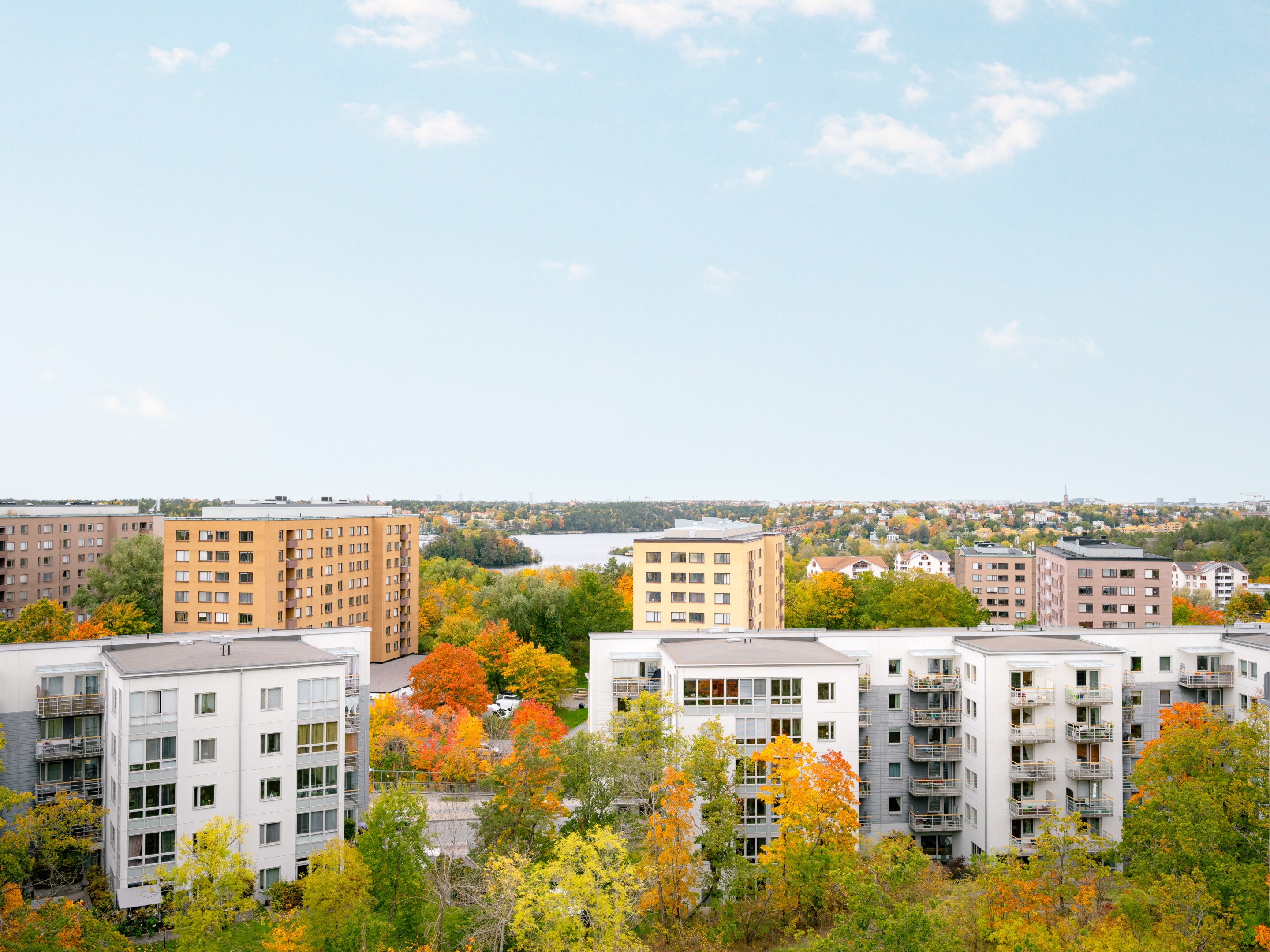 Bostadsbild från Stjernströms väg 3, Kommande i Örnsberg/Axelsberg, Stockholm