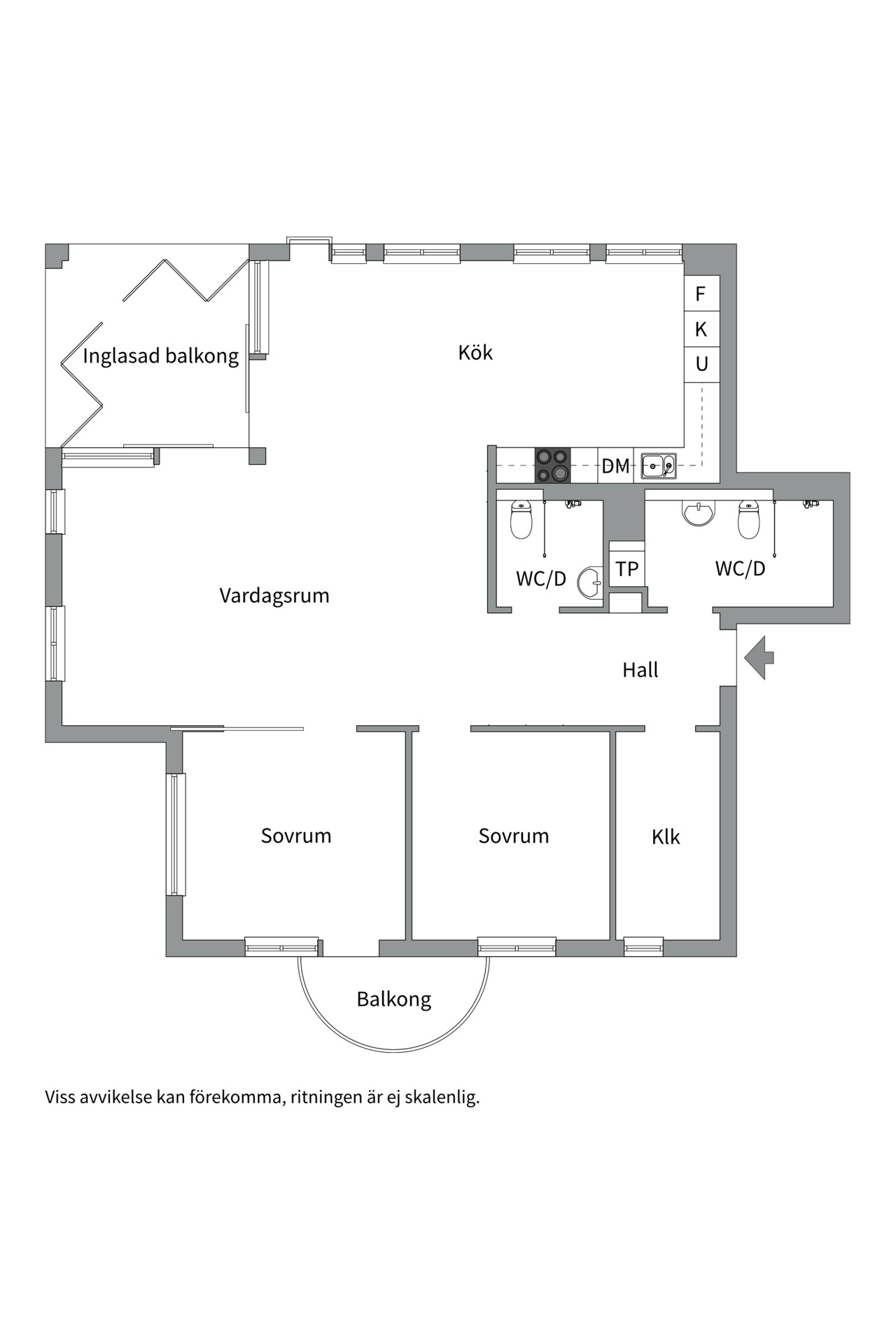 Alternativ planlösning
