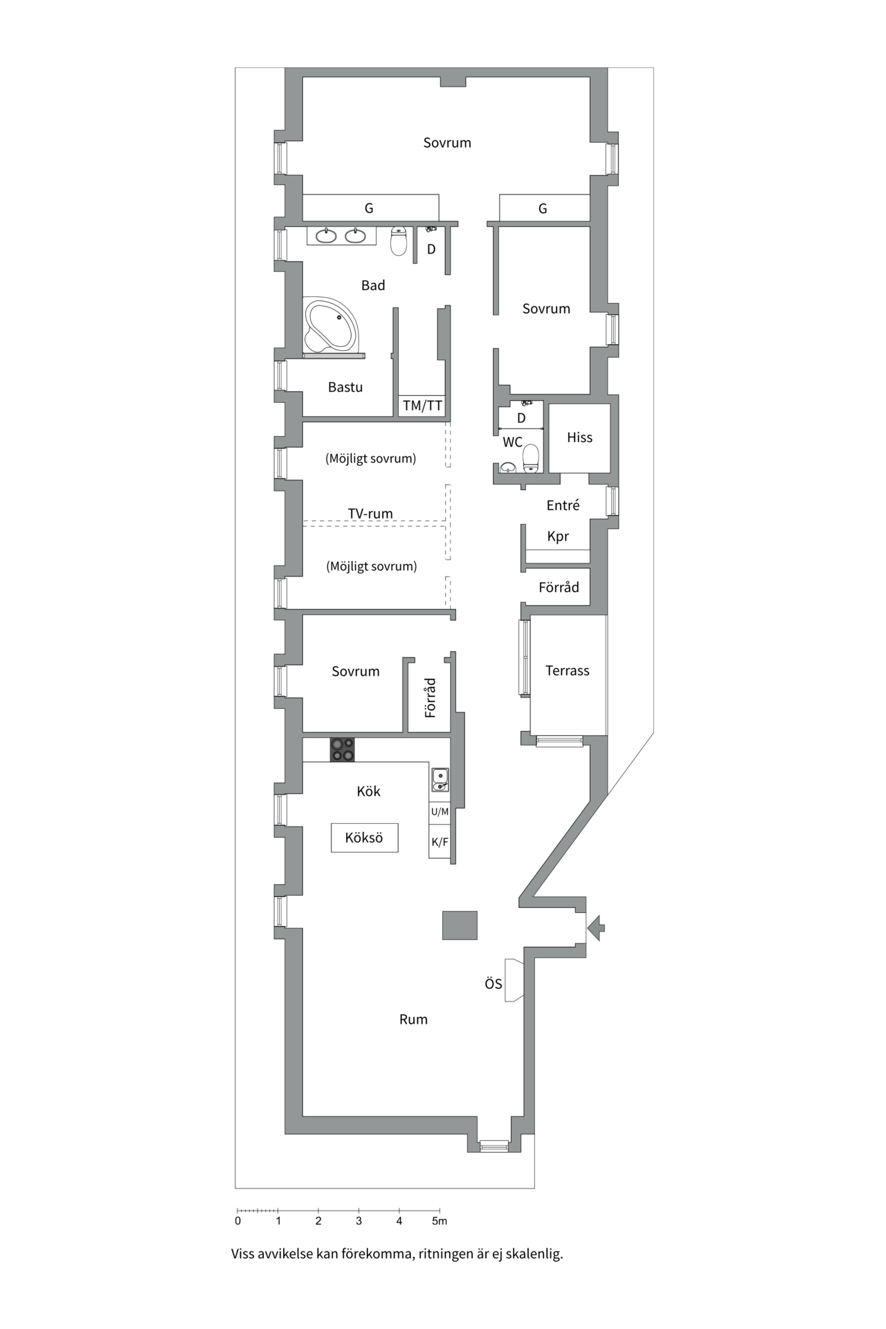 Bostadsbild från Johannesgatan 2, Såld i Norrmalm, Stockholm