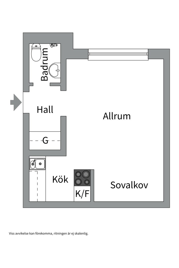Planlösning från Anna Sandströms gata 8, Kommande i Fruängen, Stockholm