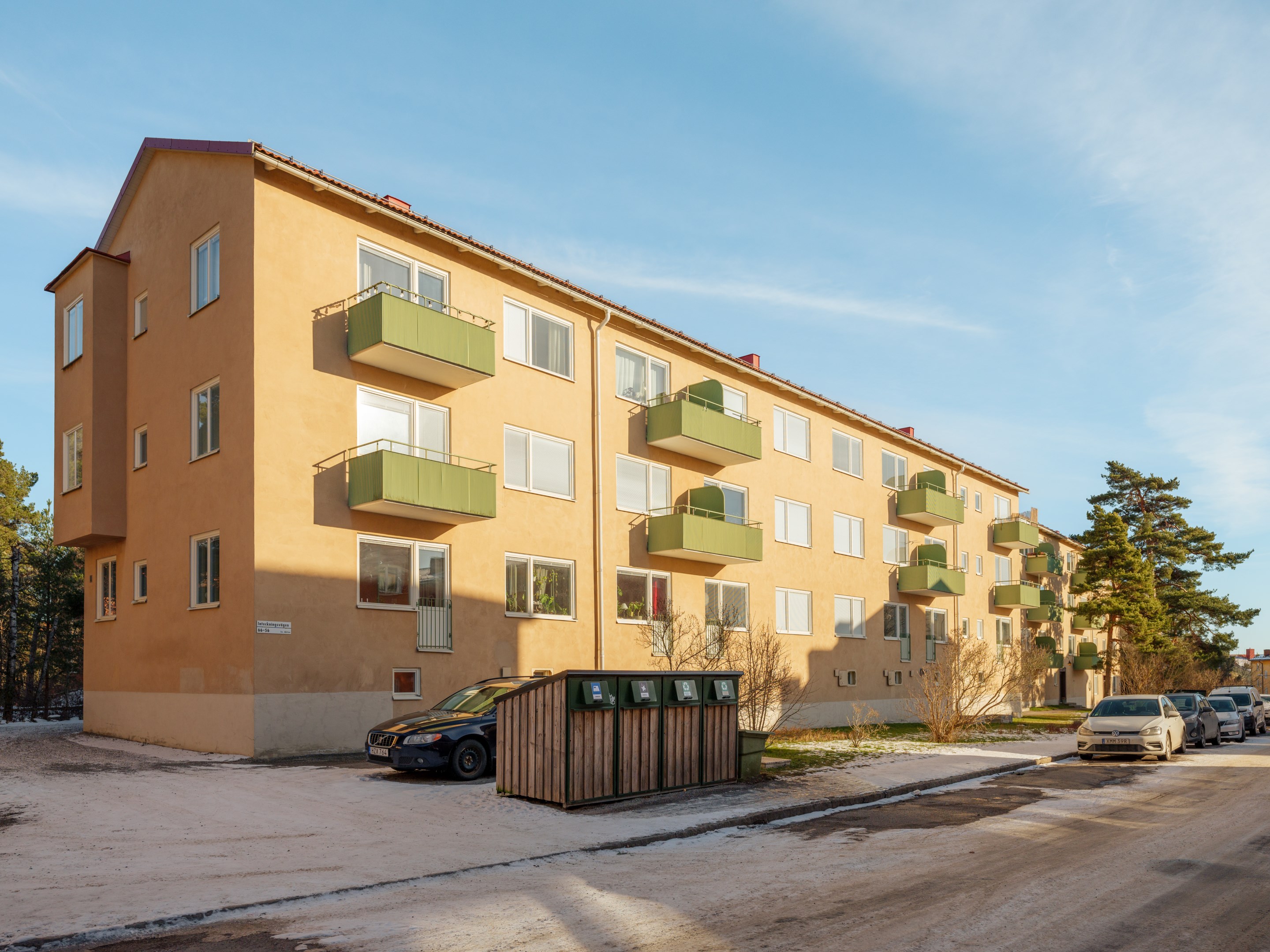 Bostadsbild från Inteckningsvägen 66, Såld i Hägerstensåsen, Stockholm