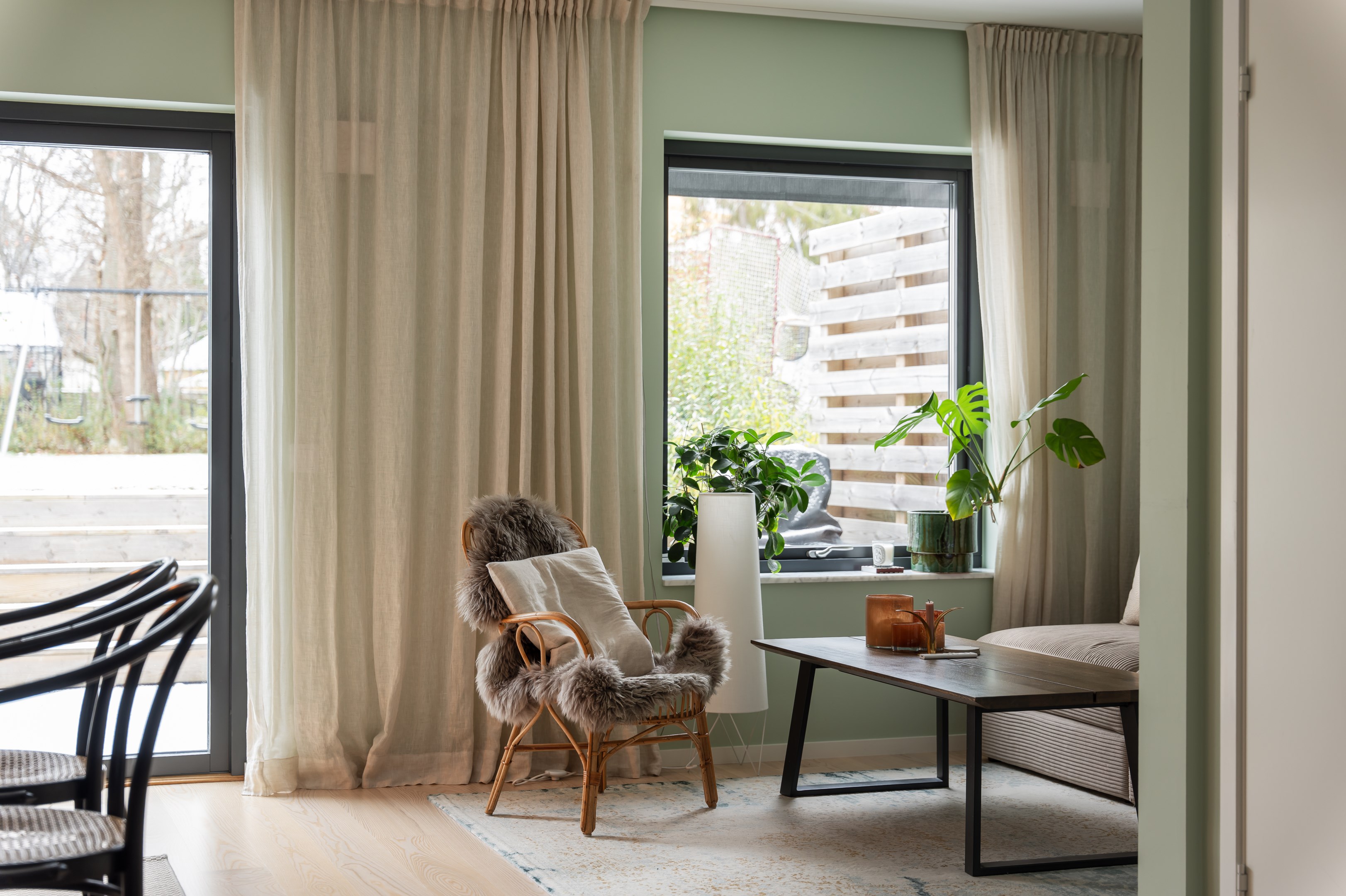 Bostadsbild från Hjortängsvägen 22B, Kommande i Björknäs, Nacka