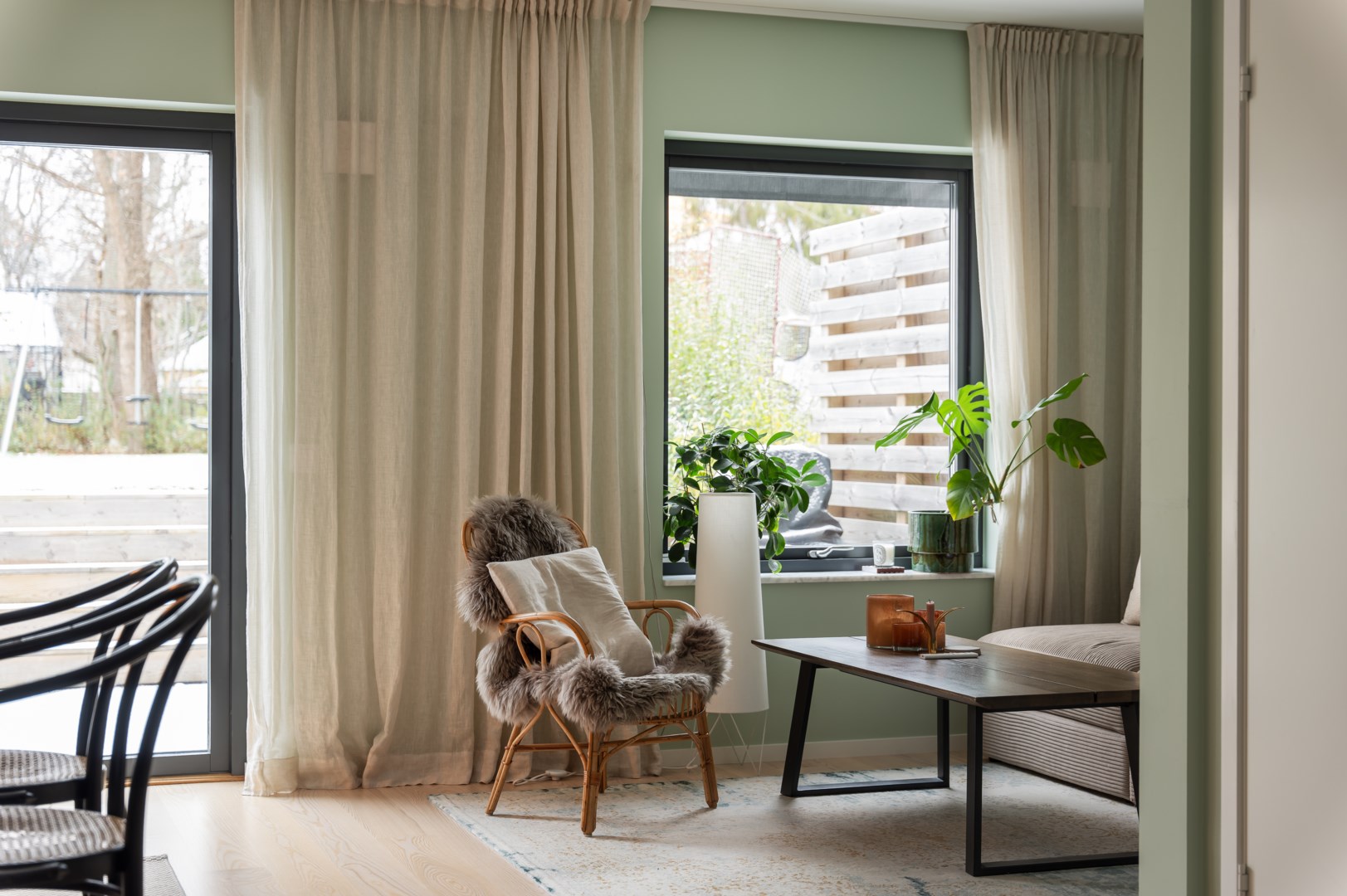 Bostadsbild från Hjortängsvägen 22B, Kommande i Björknäs, Nacka