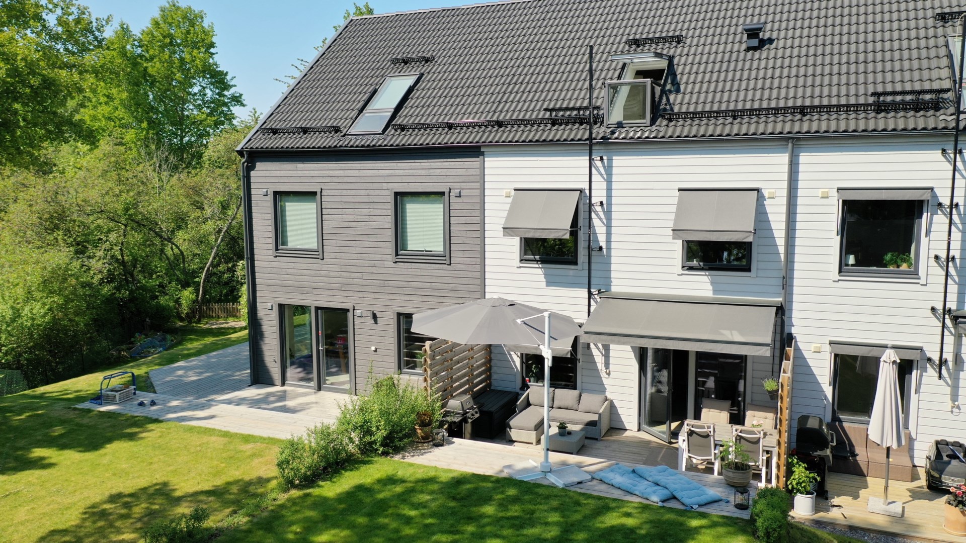 Bostadsbild från Hjortängsvägen 22B, Kommande i Björknäs, Nacka