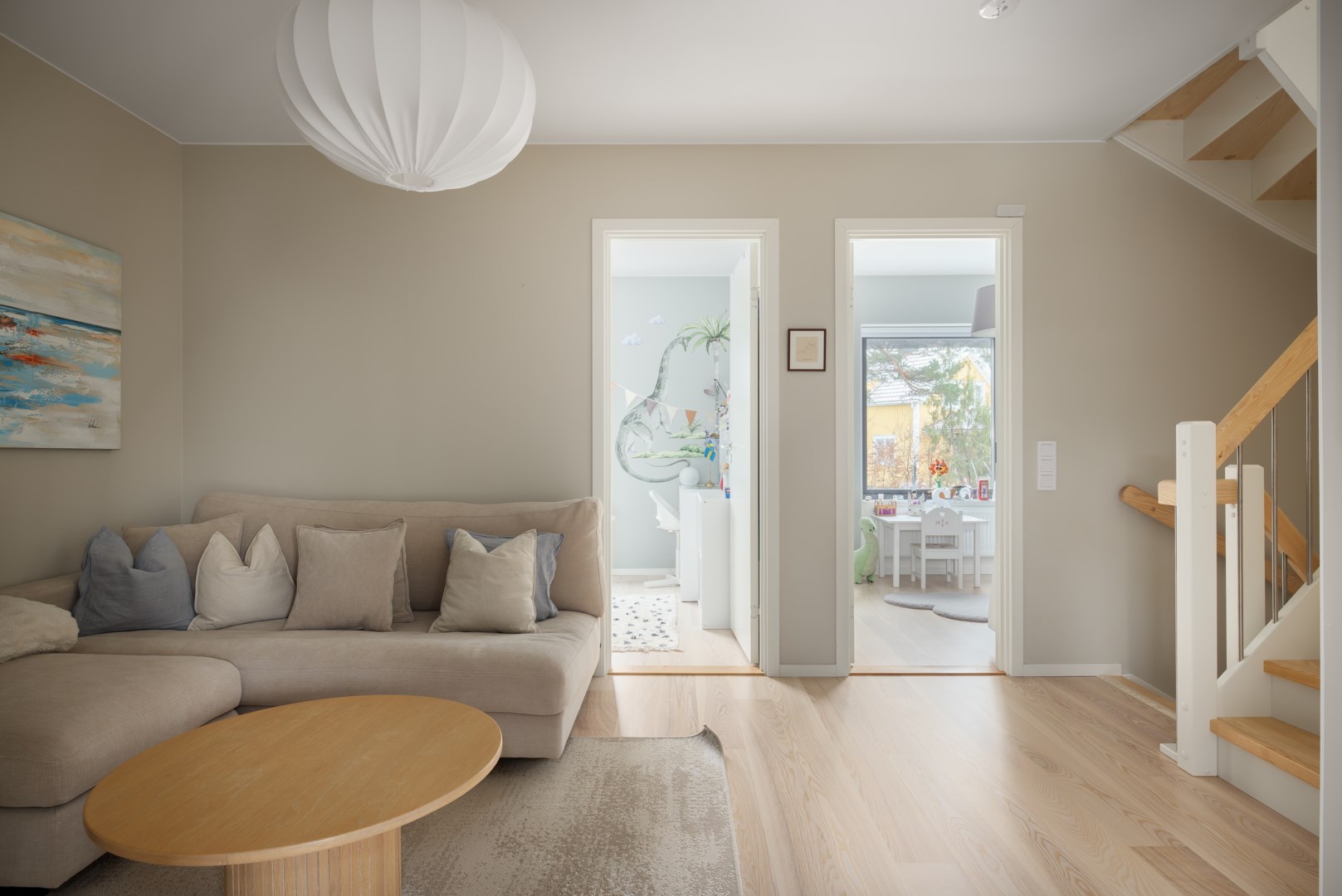 Bostadsbild från Hjortängsvägen 22B, Kommande i Björknäs, Nacka