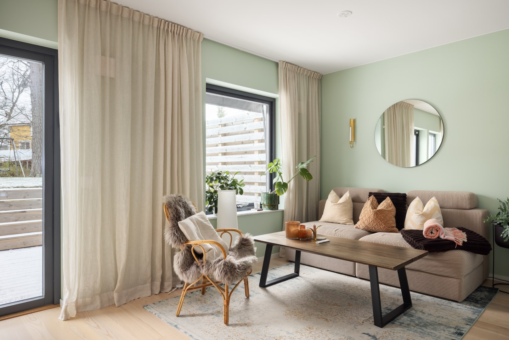 Bostadsbild från Hjortängsvägen 22B, Kommande i Björknäs, Nacka