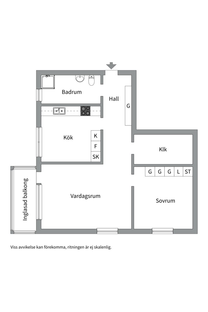 Planlösning från Bergslagsresan 3, Till salu i Sävja, Uppsala