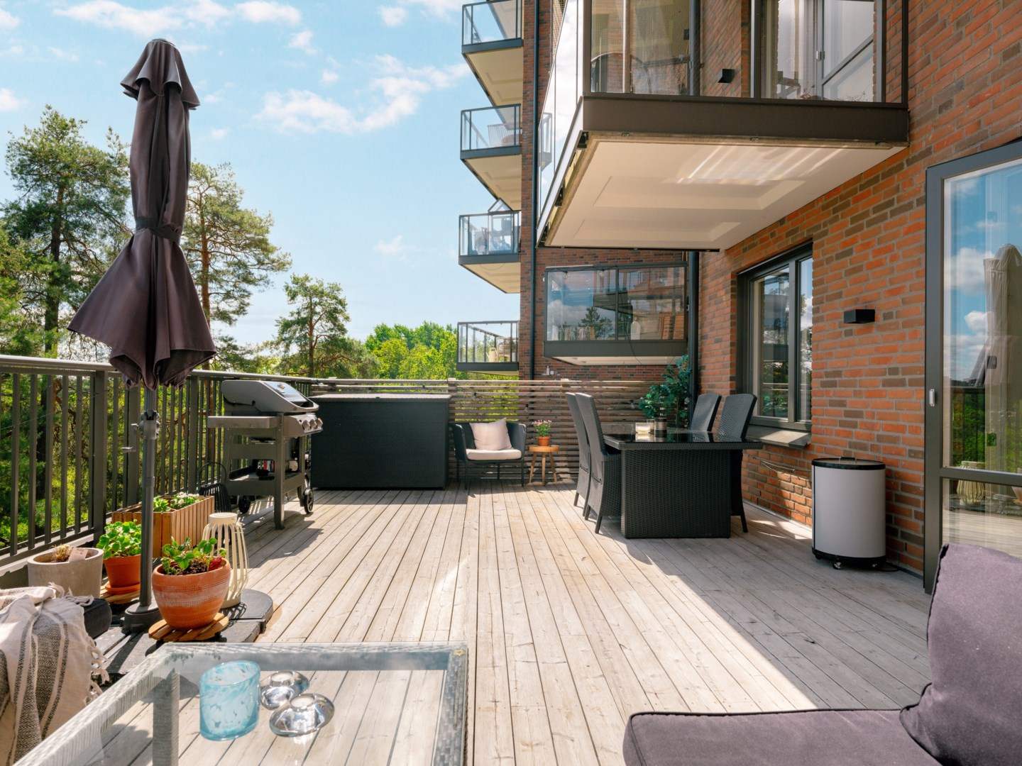 Bostadsbild från Kamrerarvägen 38, Kommande i Hägerstensåsen, Stockholm