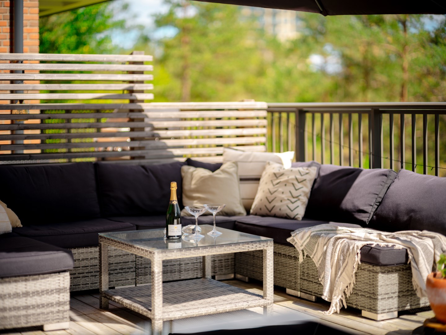 Bostadsbild från Kamrerarvägen 38, Kommande i Hägerstensåsen, Stockholm