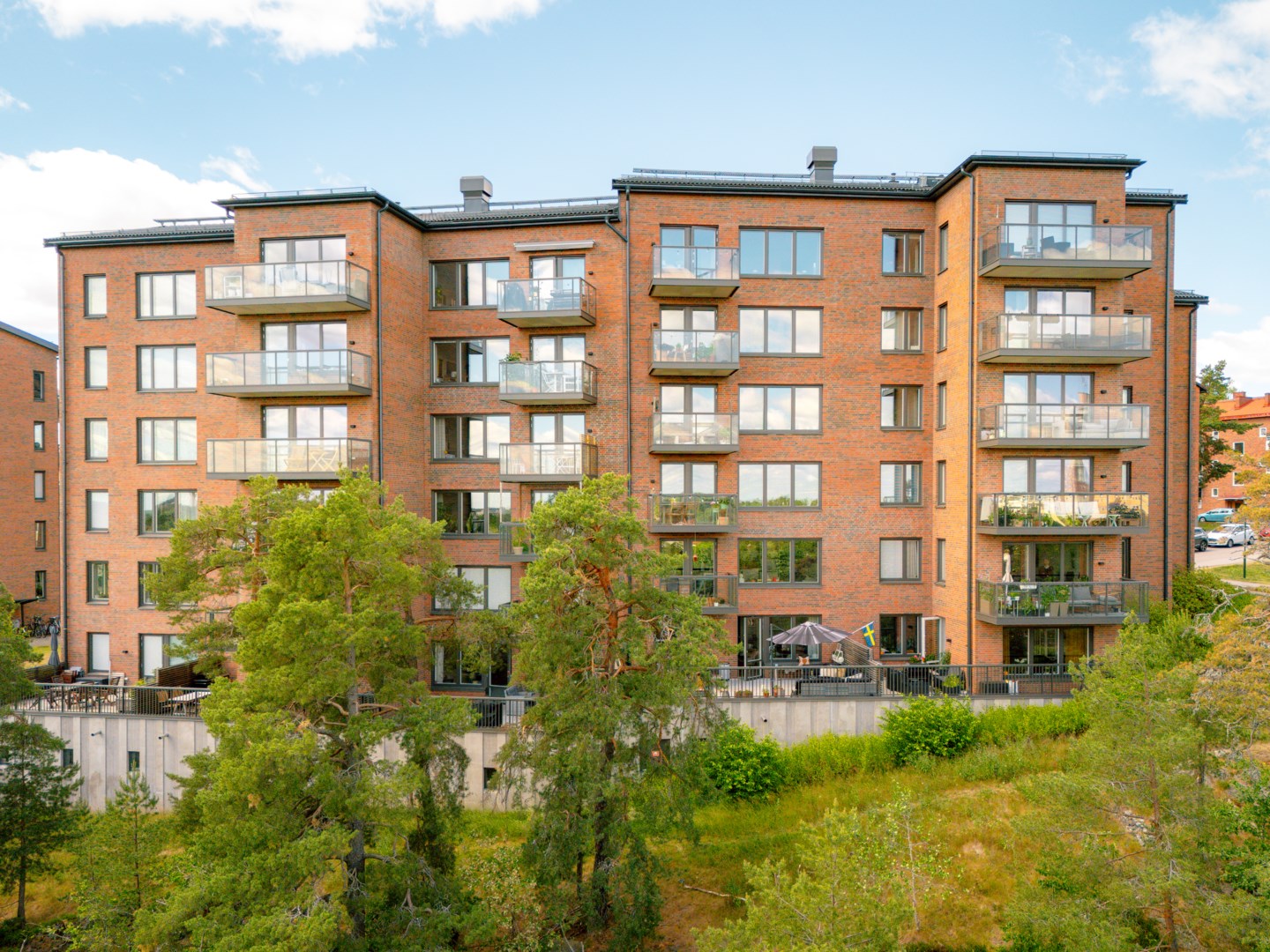 Bostadsbild från Kamrerarvägen 38, Kommande i Hägerstensåsen, Stockholm