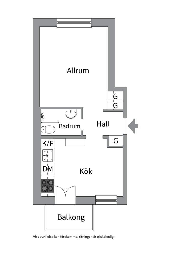 Planlösning från Svandammsvägen 31B, Kommande i Midsommarkransen, Stockholm