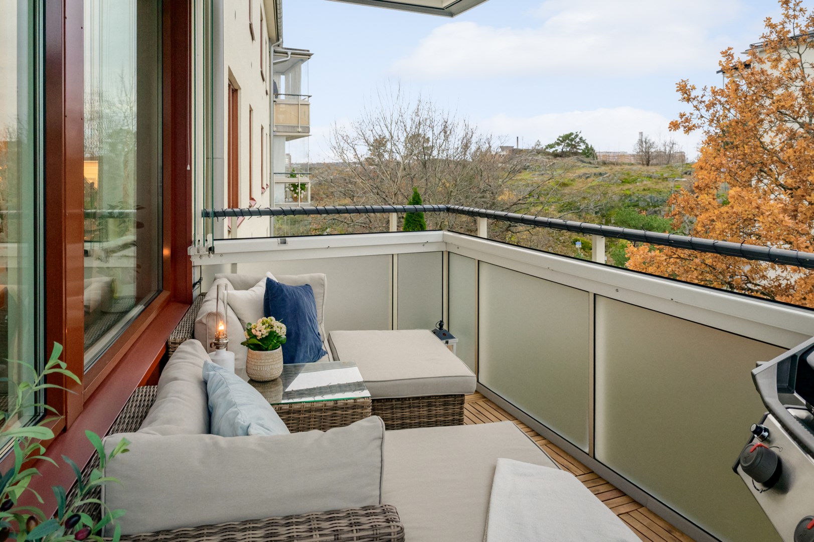 Bostadsbild från Finnbergsvägen 68, Såld i Finnberget, Nacka