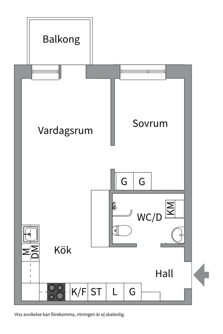 Planlösning från Radiusbacken 39, Till salu i Midsommarkransen, Stockholm