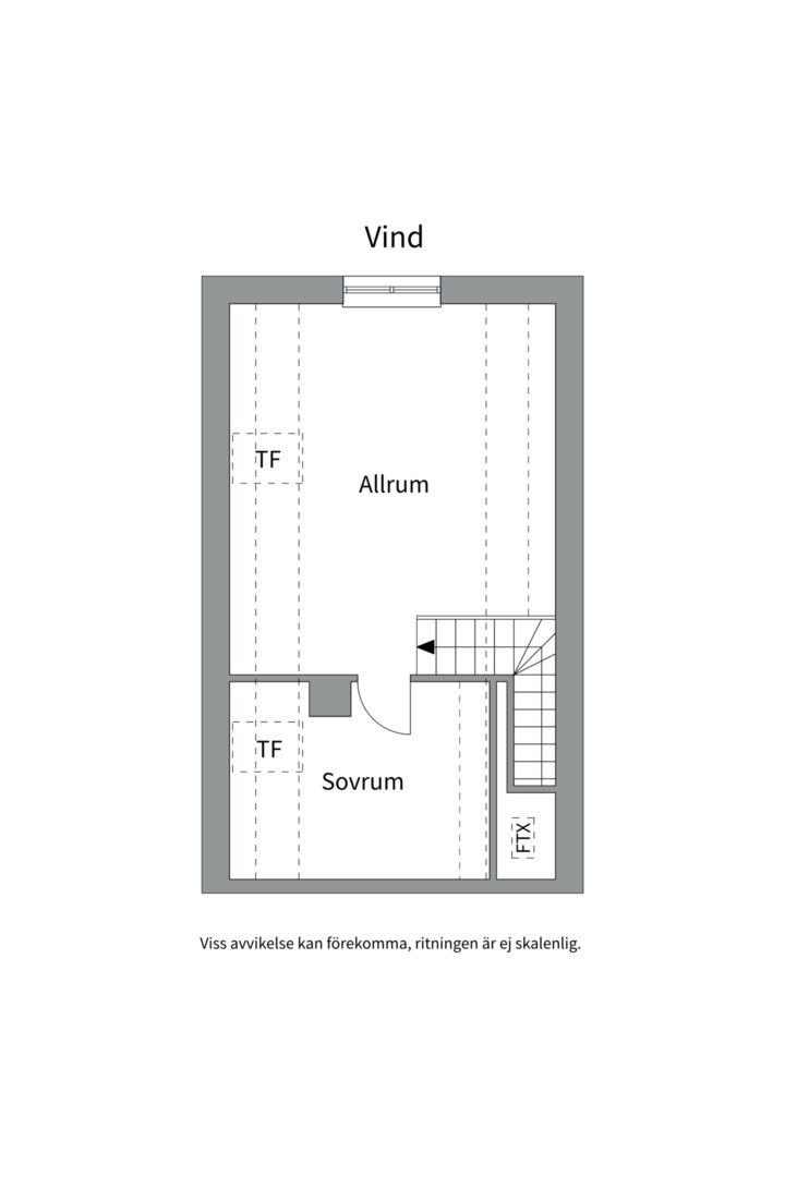 Planlösning från Birkavägen 10, Såld i Birka, Nacka