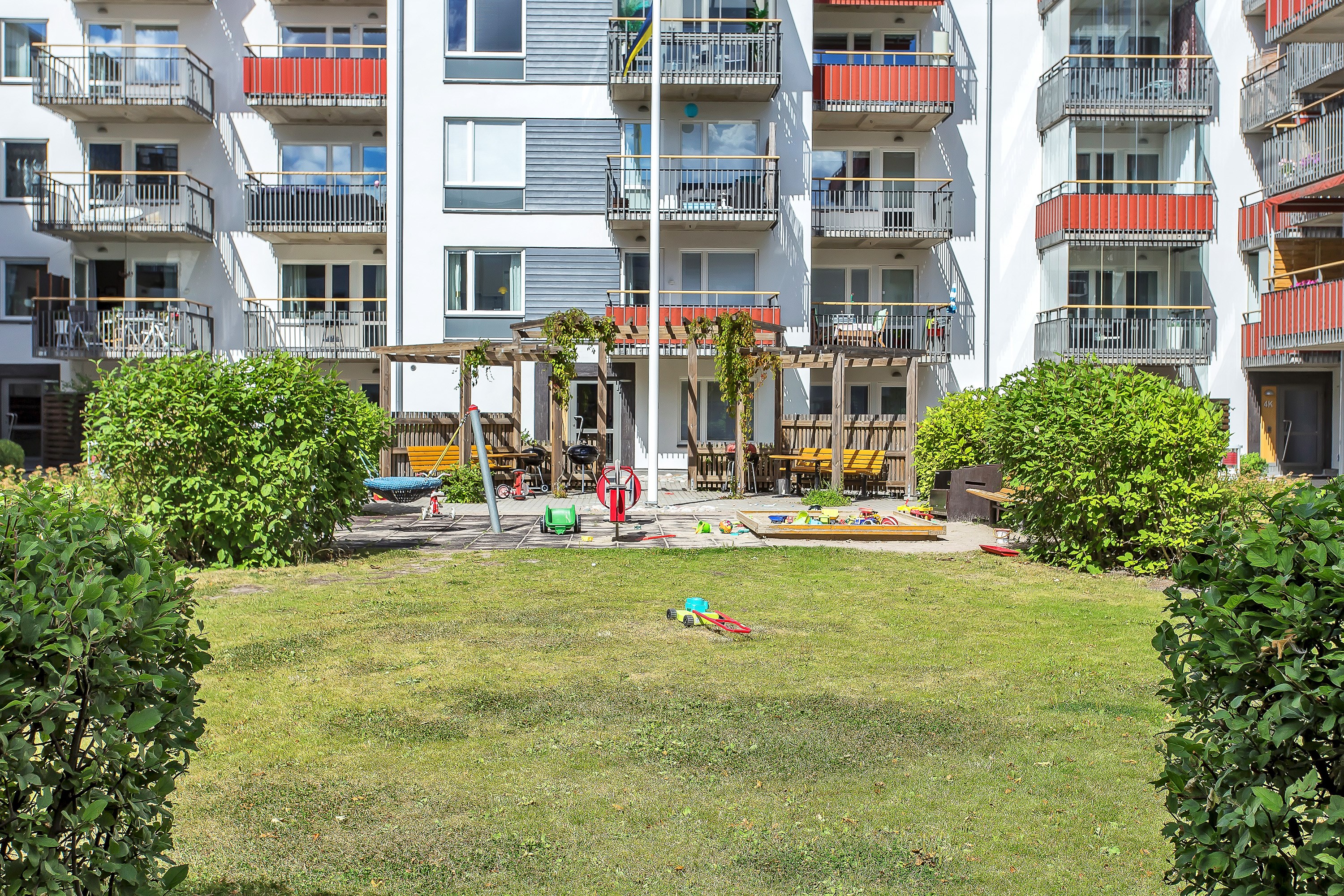 Bostadsbild från Portalgatan 4 C, Kommande i Kapellgärdet, Uppsala