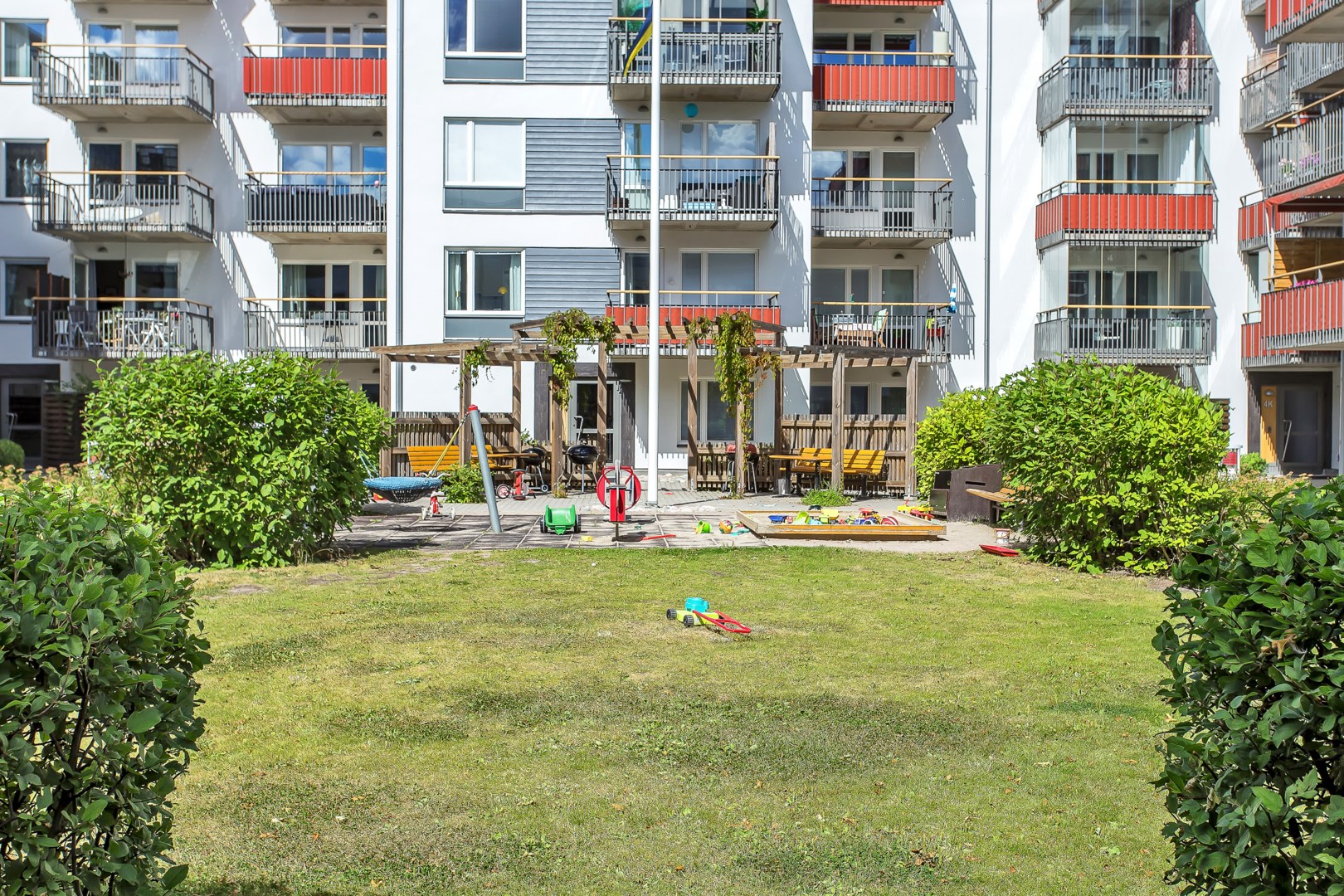 Bostadsbild från Portalgatan 4 C, Kommande i Kapellgärdet, Uppsala