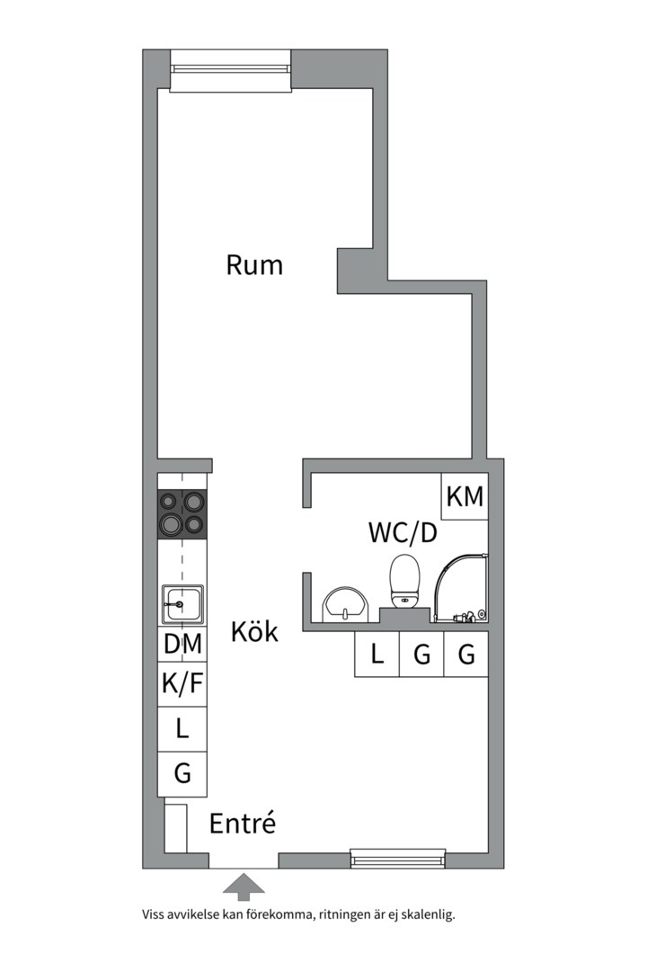 Planlösning från Responsgatan 12, Till salu i Telefonplan, Stockholm
