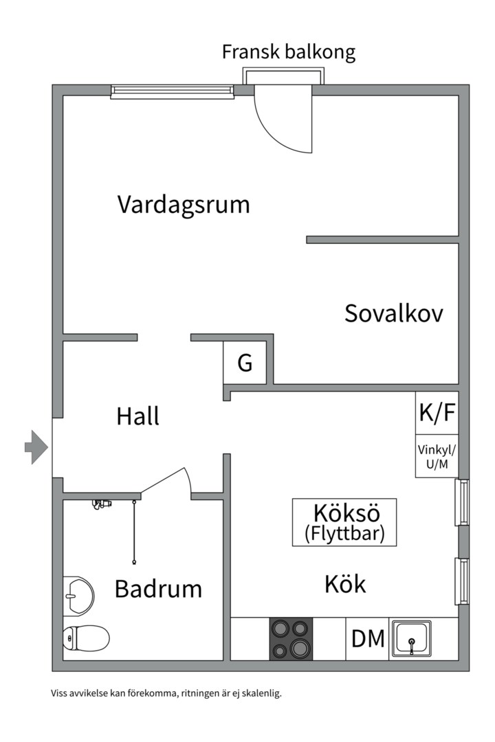 Planlösning från Beckasinvägen 34, Kommande i Saltängen, Nacka