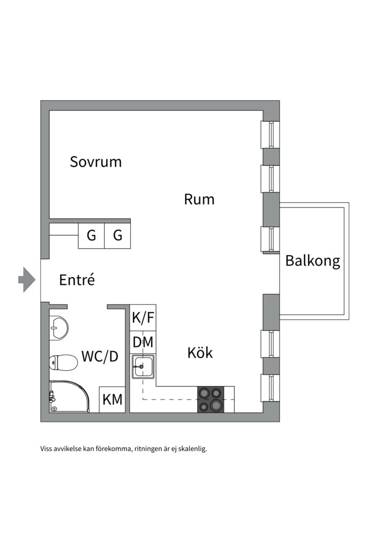 Planlösning från Responsgatan 14, Kommande i Midsommarkransen Telefonplan, Stockholm