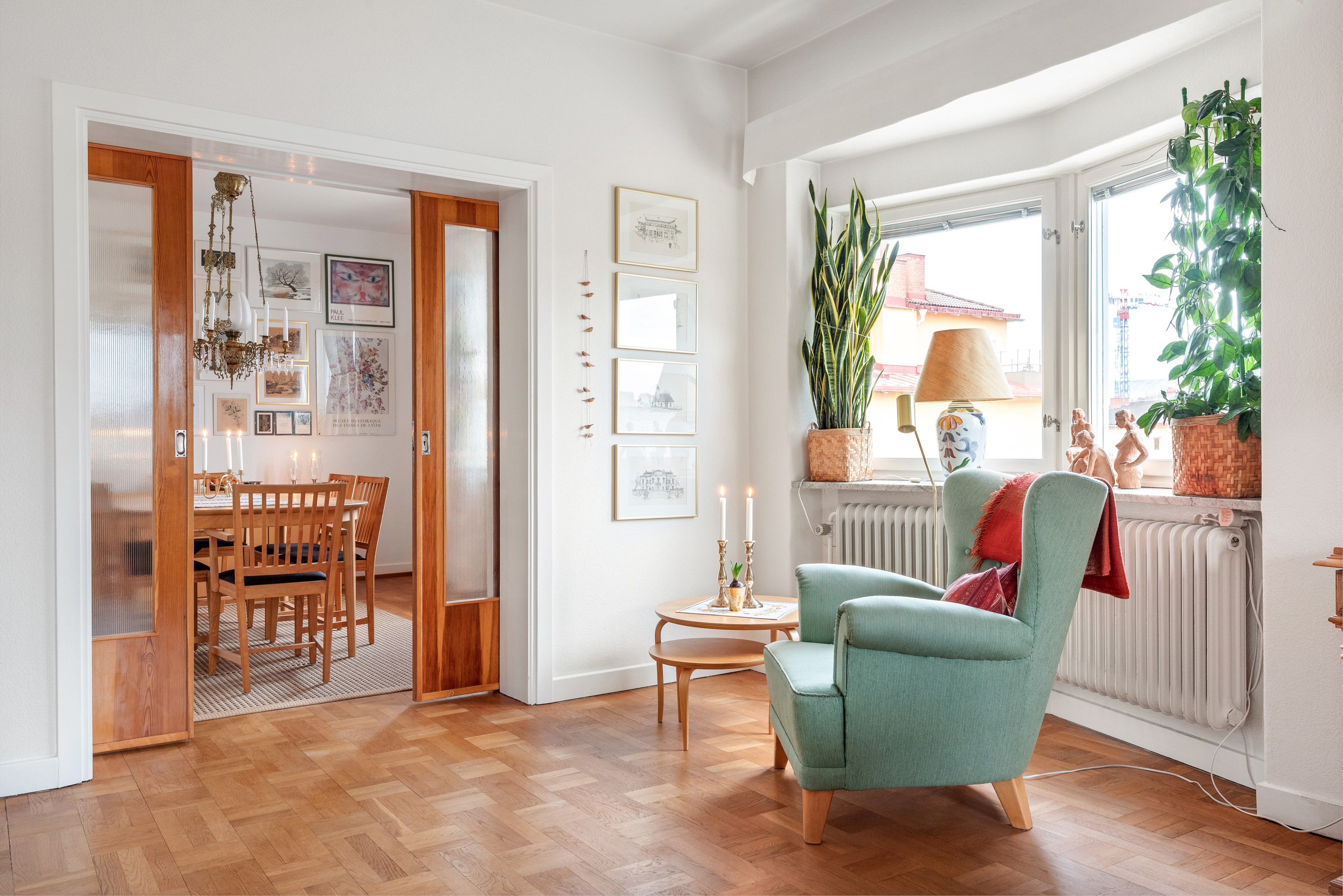 Bostadsbild från Sturegatan 23A, Kommande i Luthagen, Uppsala