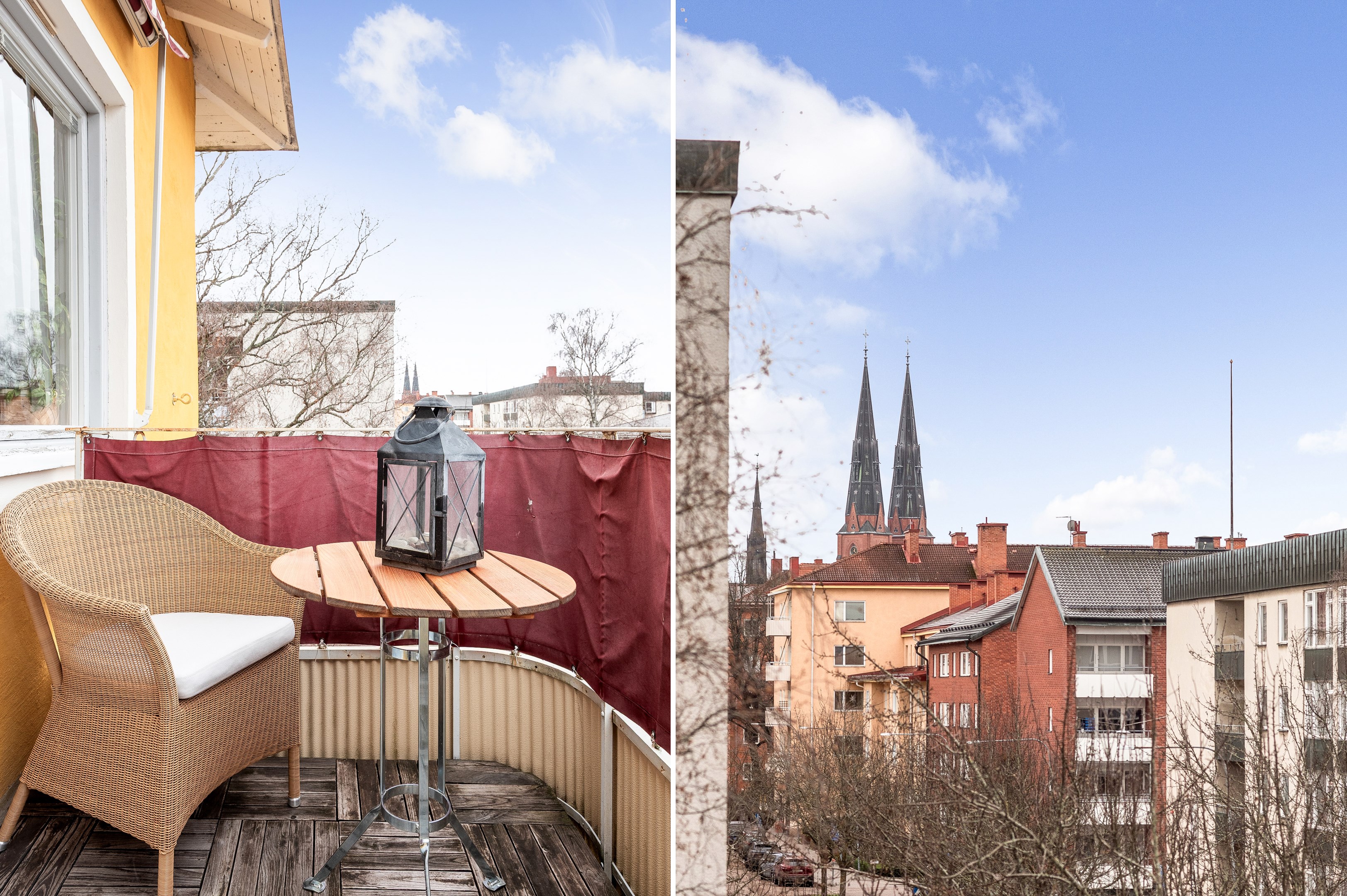 Bostadsbild från Sturegatan 23A, Kommande i Luthagen, Uppsala