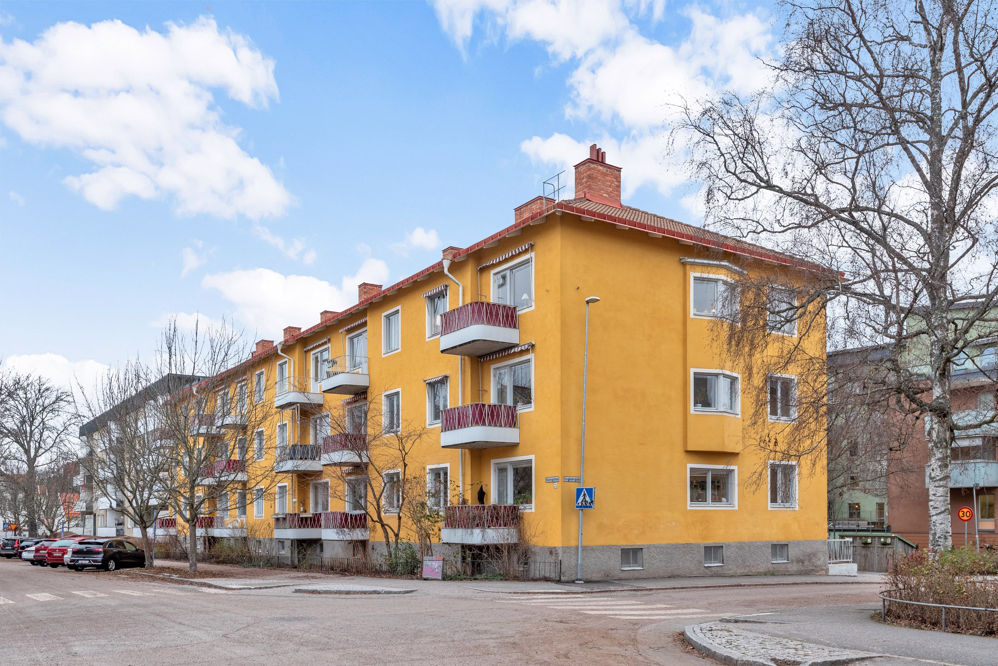 Bostadsbild från Sturegatan 23A, Kommande i Luthagen, Uppsala