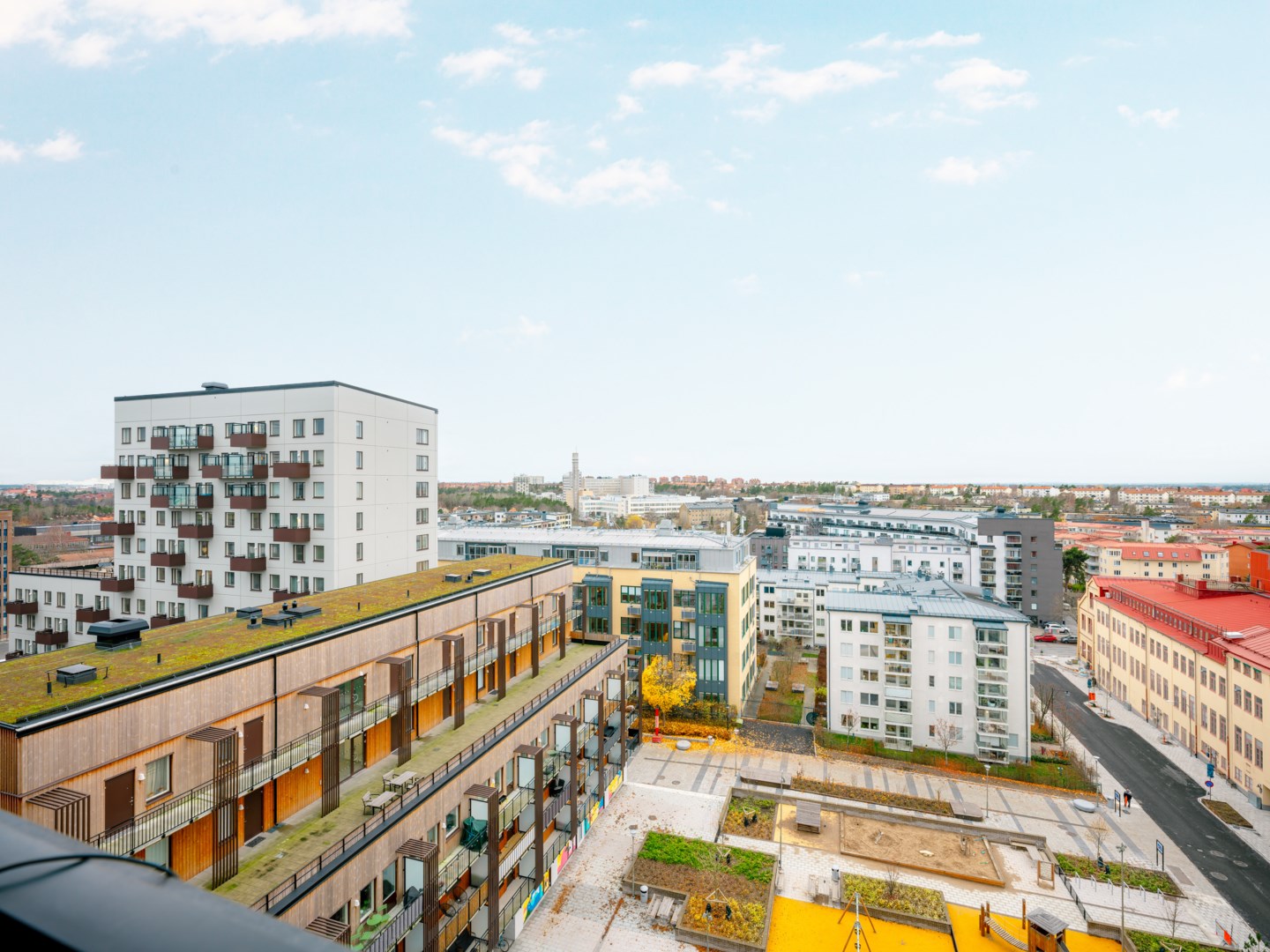 Bostadsbild från Diavoxvägen 32, Kommande i Midsommarkransen Telefonplan, Stockholm