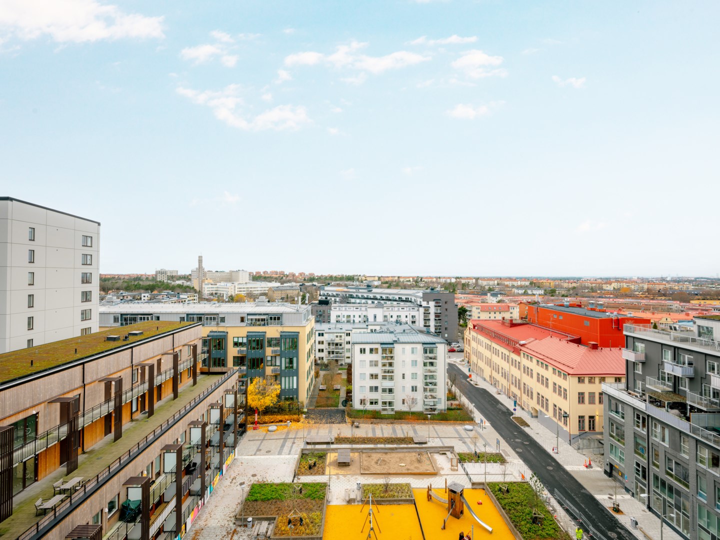 Bostadsbild från Diavoxvägen 32, Kommande i Midsommarkransen Telefonplan, Stockholm
