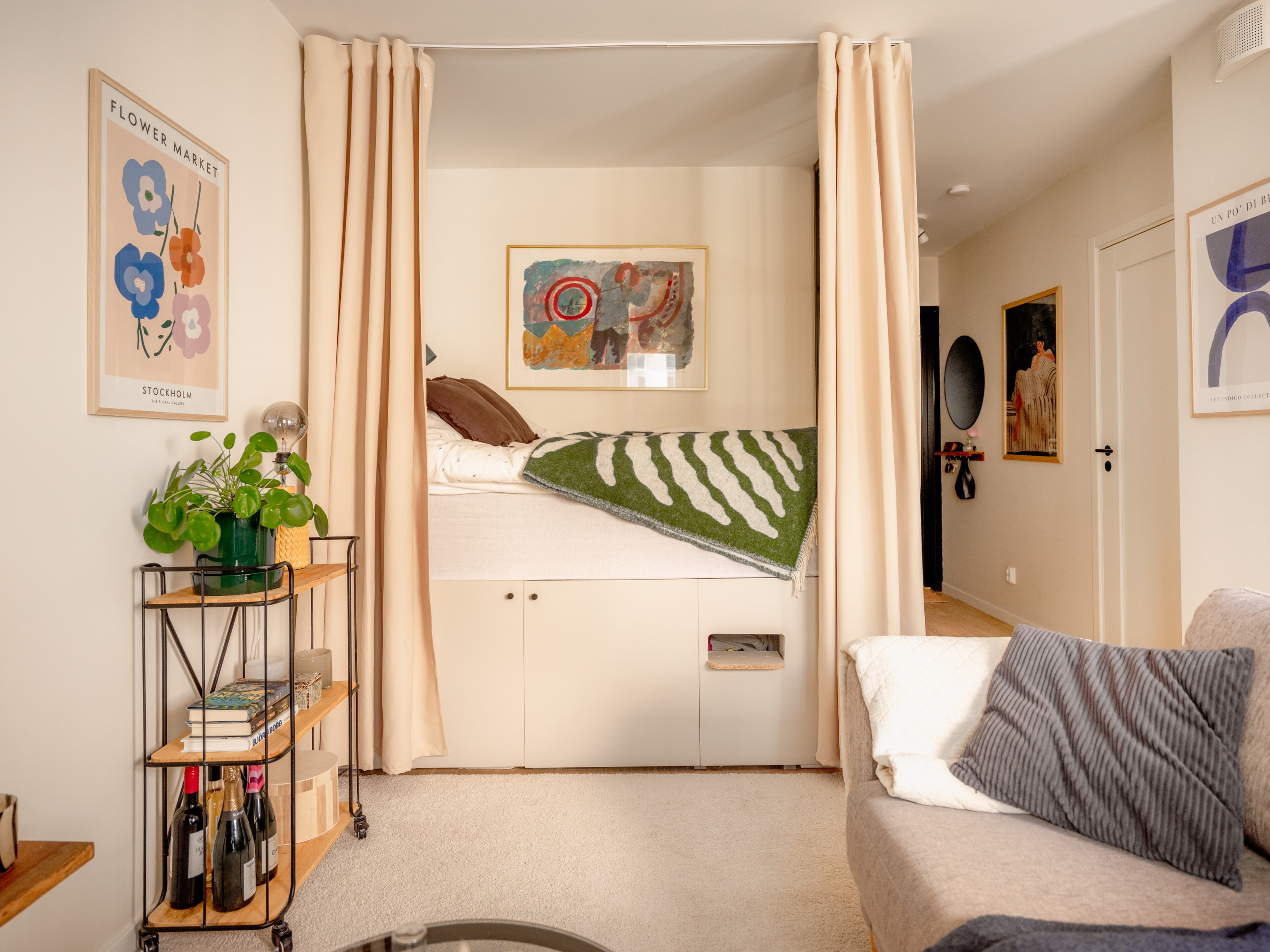 Bostadsbild från Flygelgatan 4, Kommande i Midsommarkransen, Stockholm