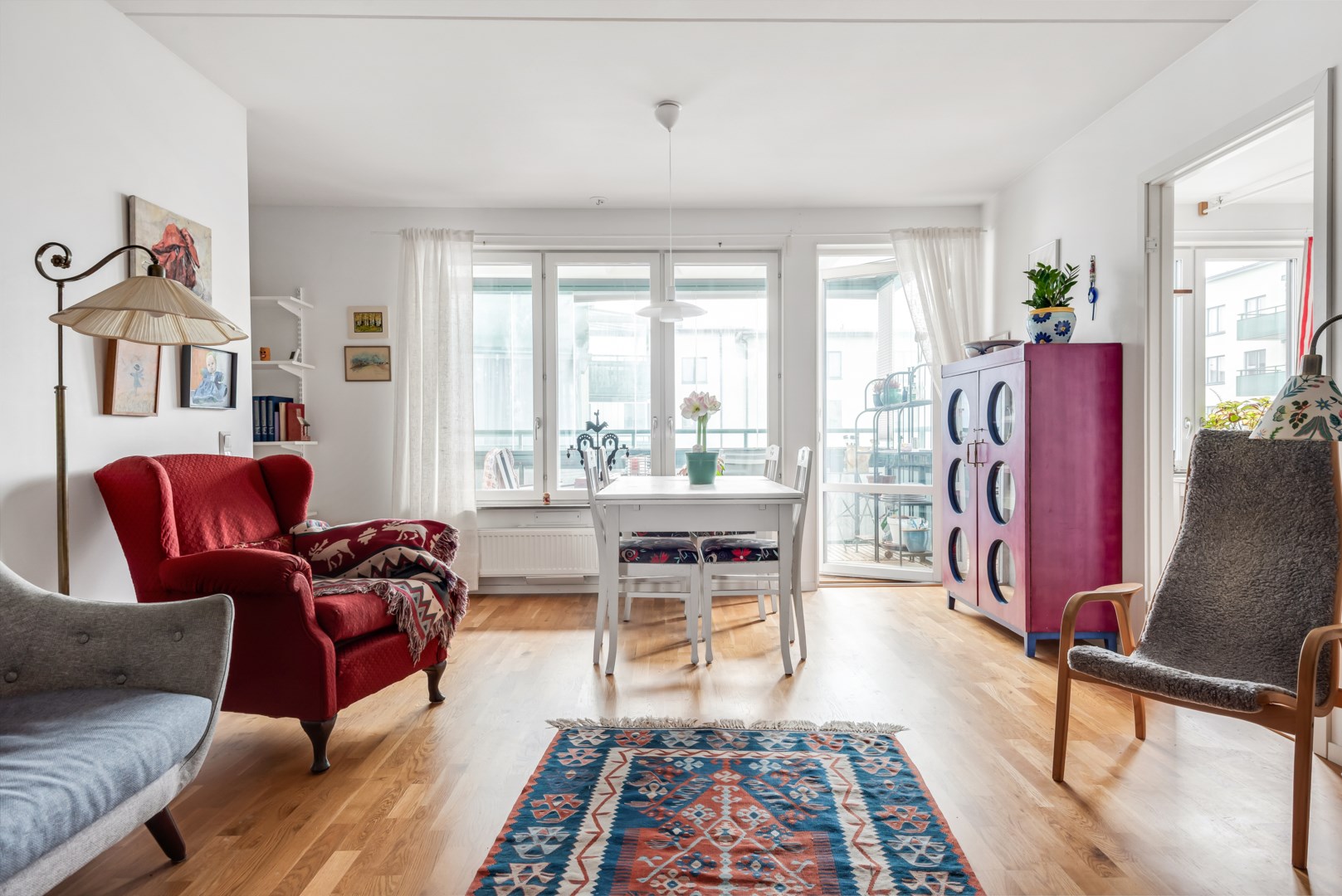 Bostadsbild från Plattgatan 6, Till salu i Luthagen, Uppsala