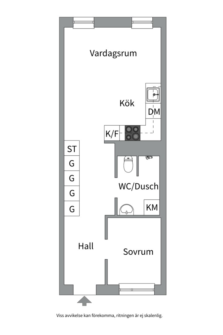 Planlösning från Radiusbacken 49, Kommande i Midsommarkransen, Stockholm