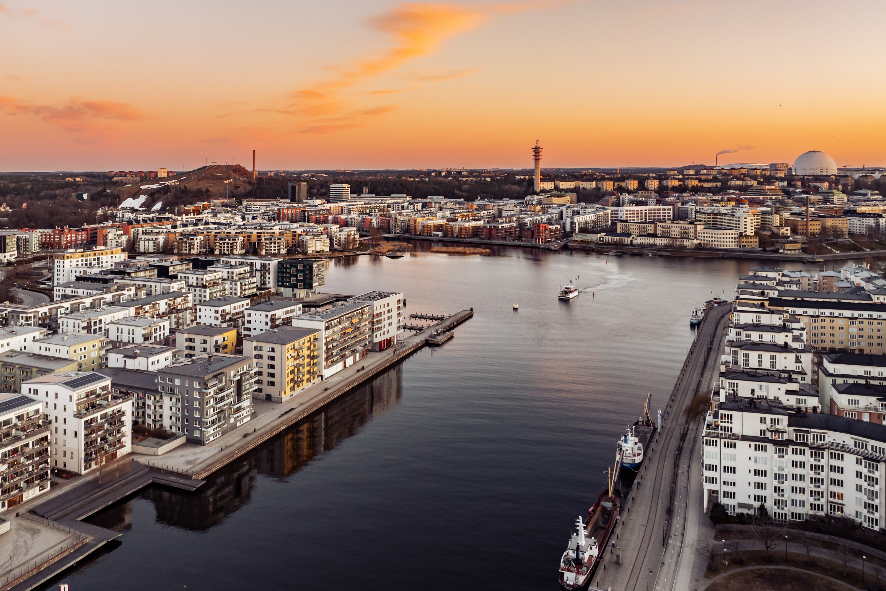 Bostadsbild från Pollargatan 24, Till salu i Hammarby Sjöstad, Stockholm