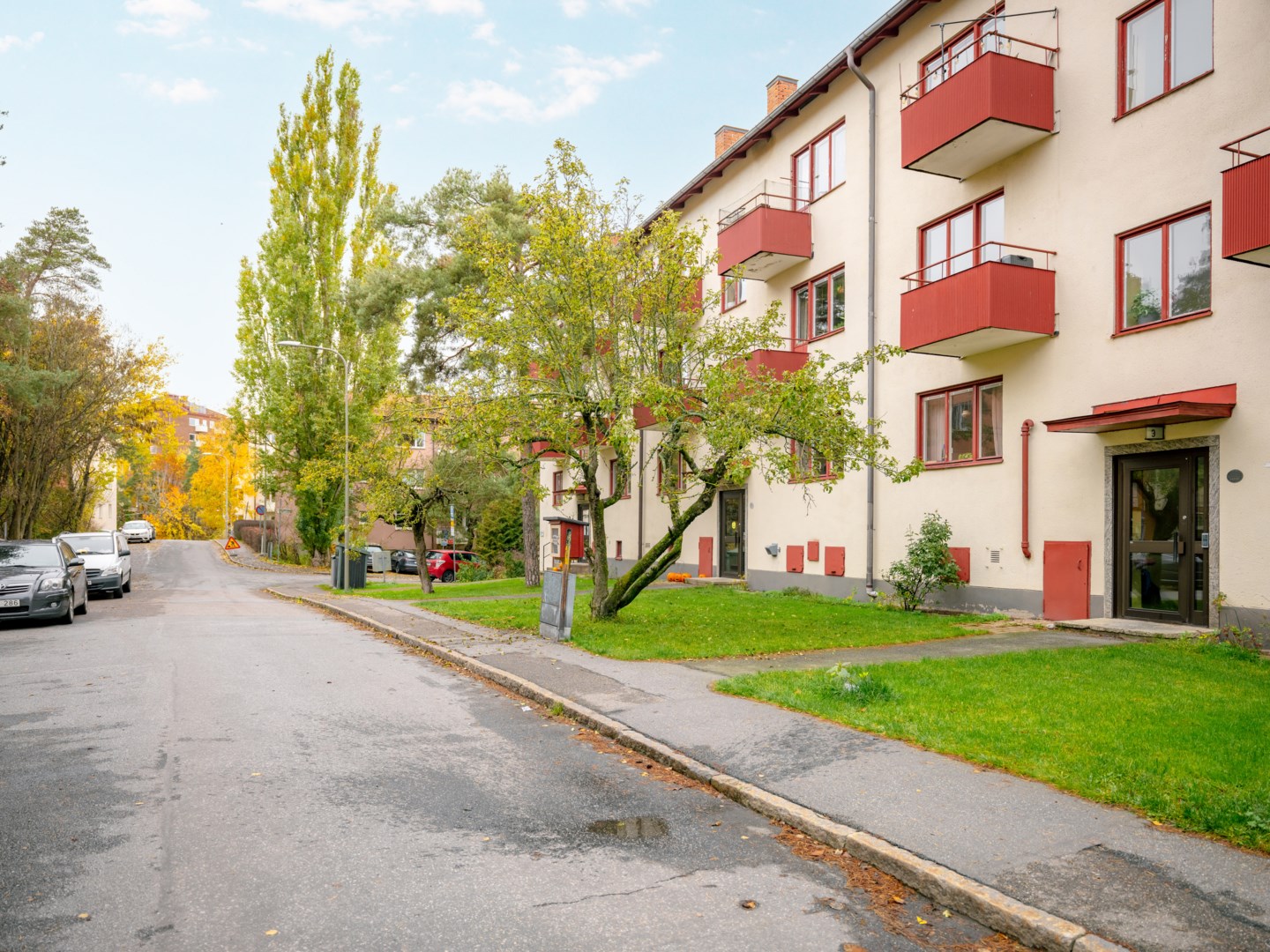Bostadsbild från Arvodesvägen 7, Kommande i Hägerstensåsen, Stockholm