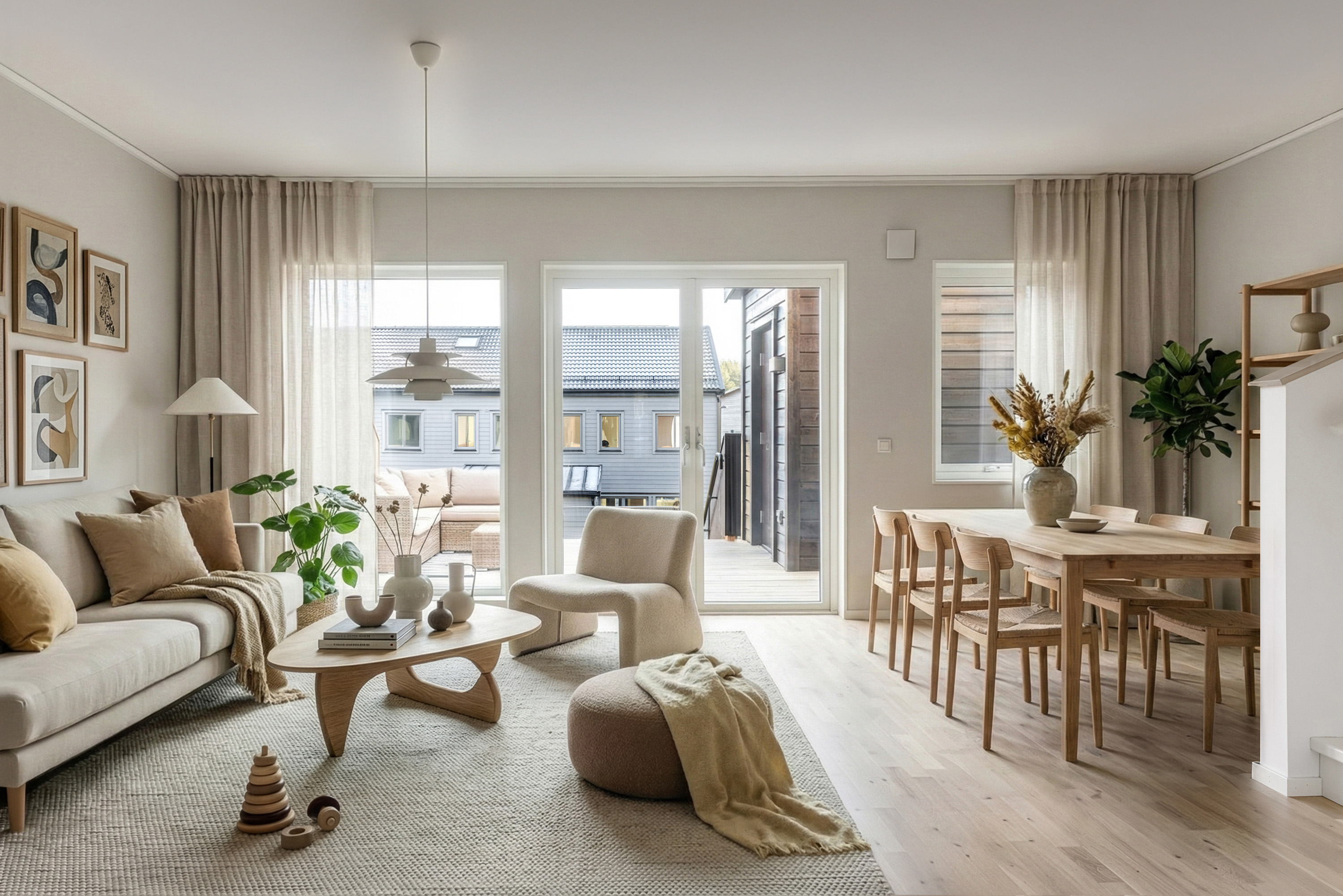 Bostadsbild från Skiffervägen 68, Såld i Älta, Nacka