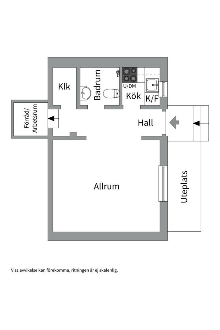 Planlösning från Kristallvägen 145, Till salu i Solberga, Stockholm