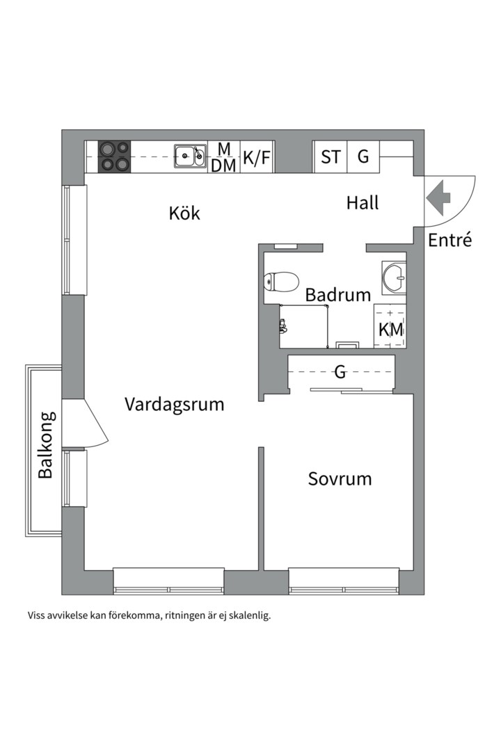 Planlösning från Tellusgatan 4C, Kommande i Telefonplan, Stockholm