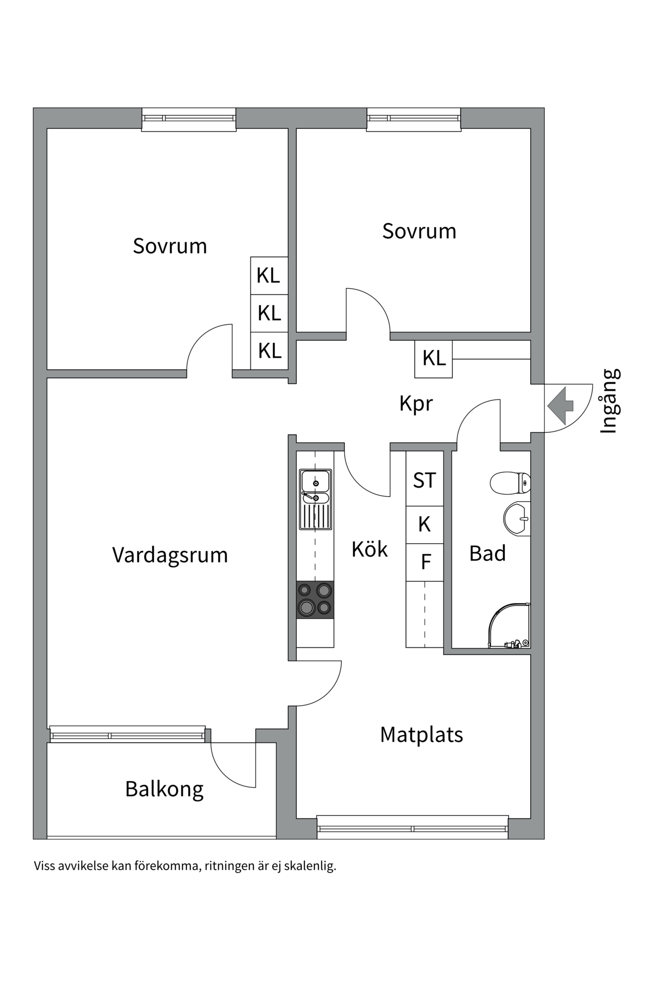 Bostadsbild från Viktor Rydbergsgatan 1, Till salu i Nyby, Uppsala