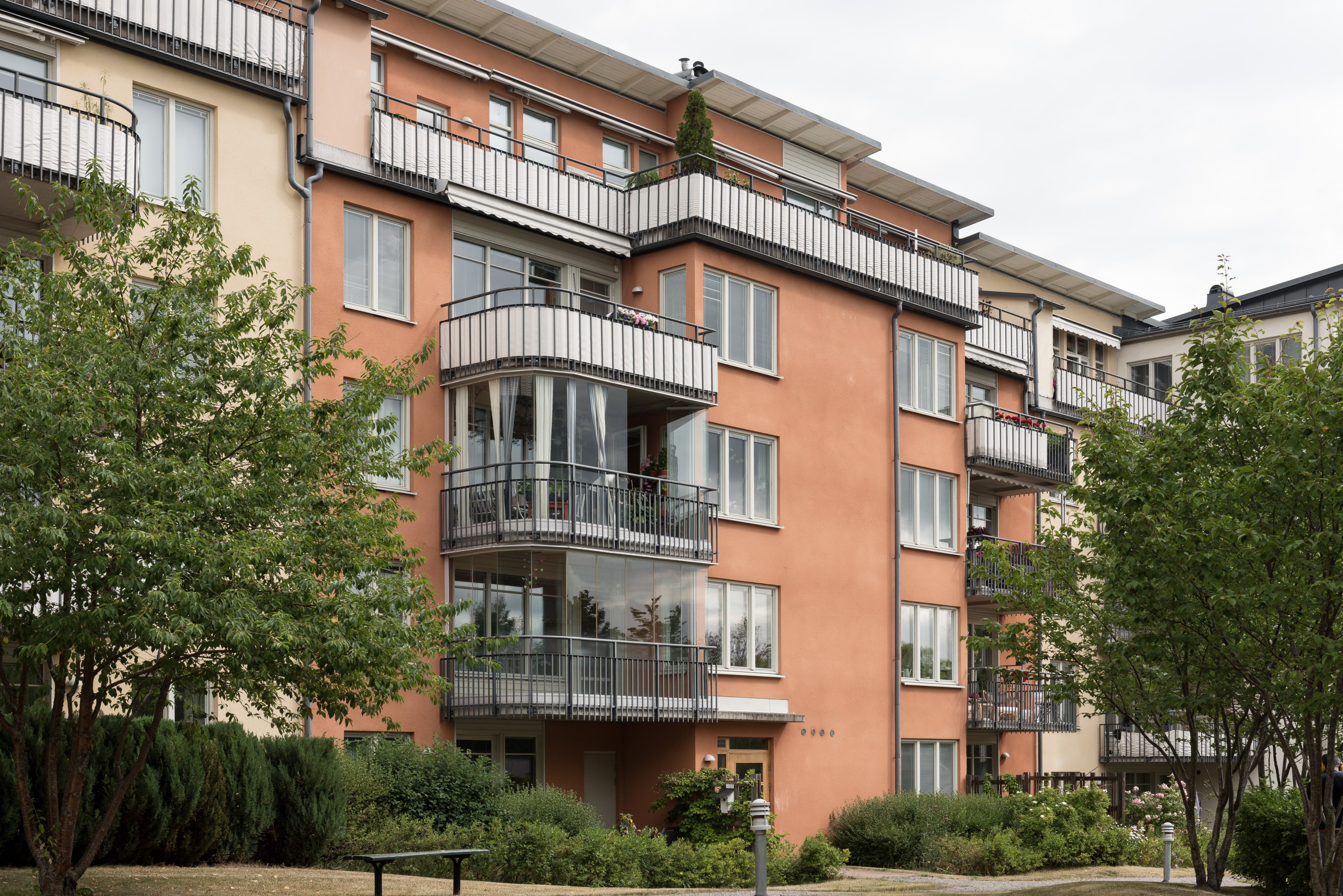Bostadsbild från Gösta Wahlströms väg 16, Kommande i Rickomberga, Uppsala