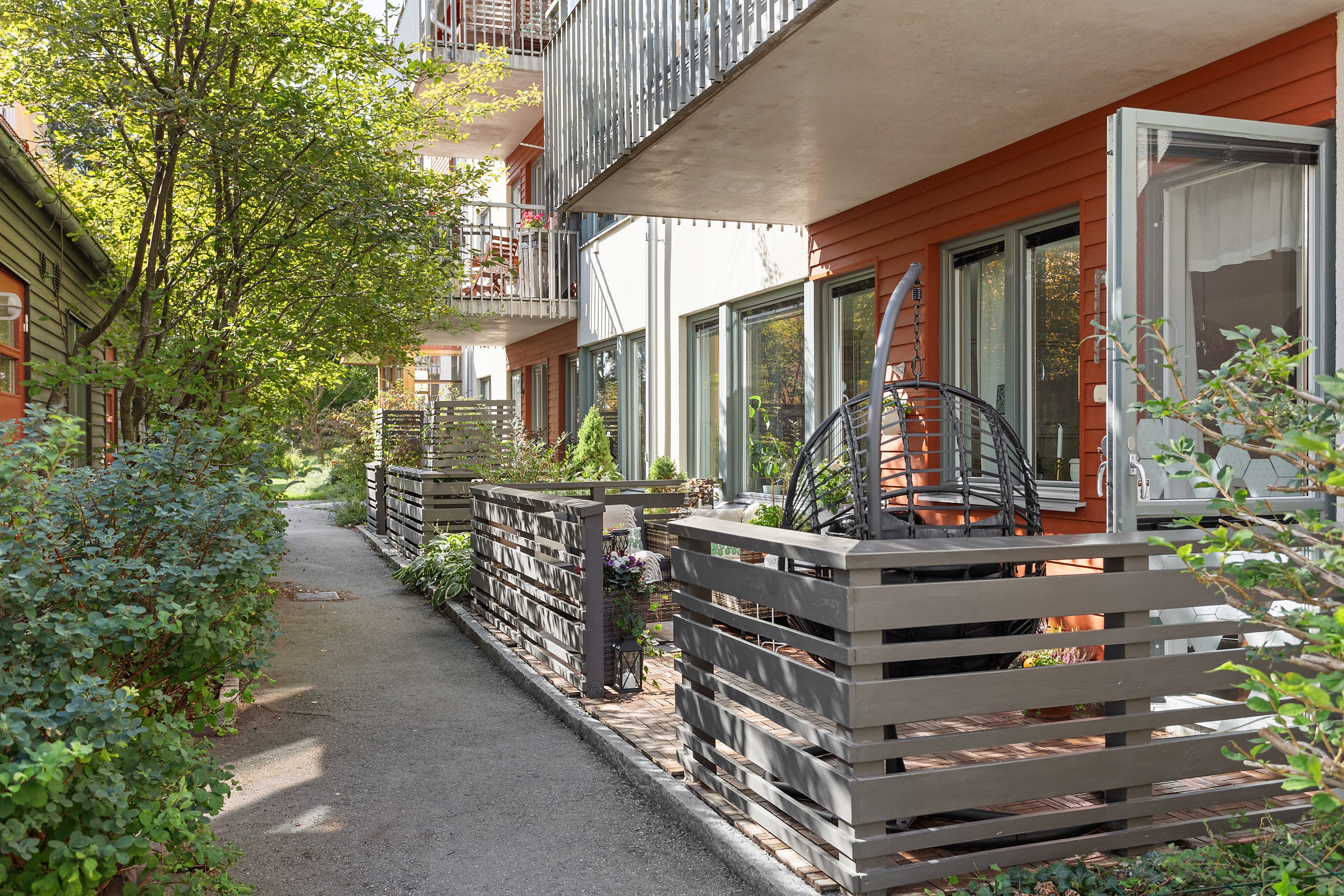 Bostadsbild från Mejselvägen 48, Kommande i Hägersten, Stockholm