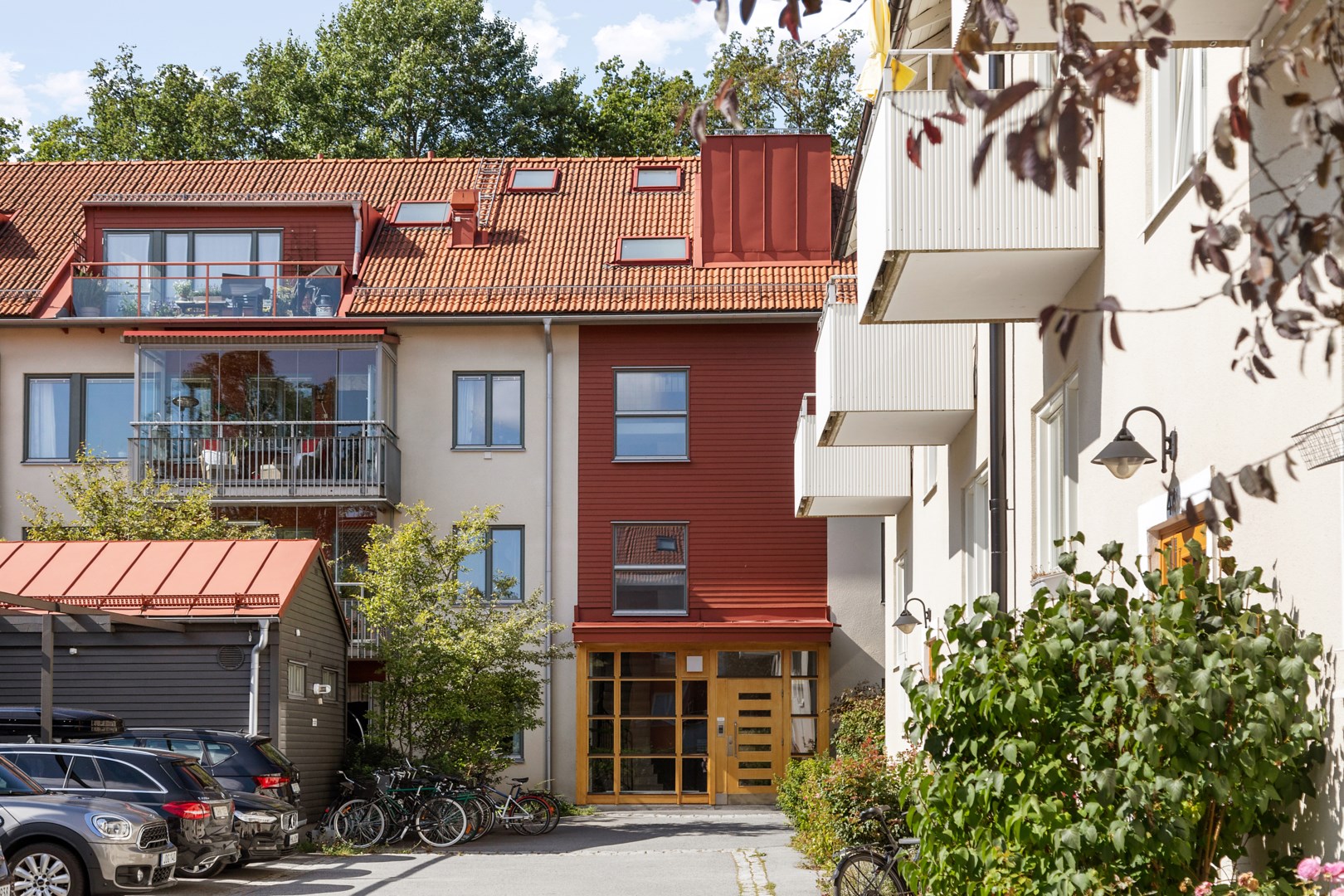 Bostadsbild från Mejselvägen 48, Kommande i Hägersten, Stockholm