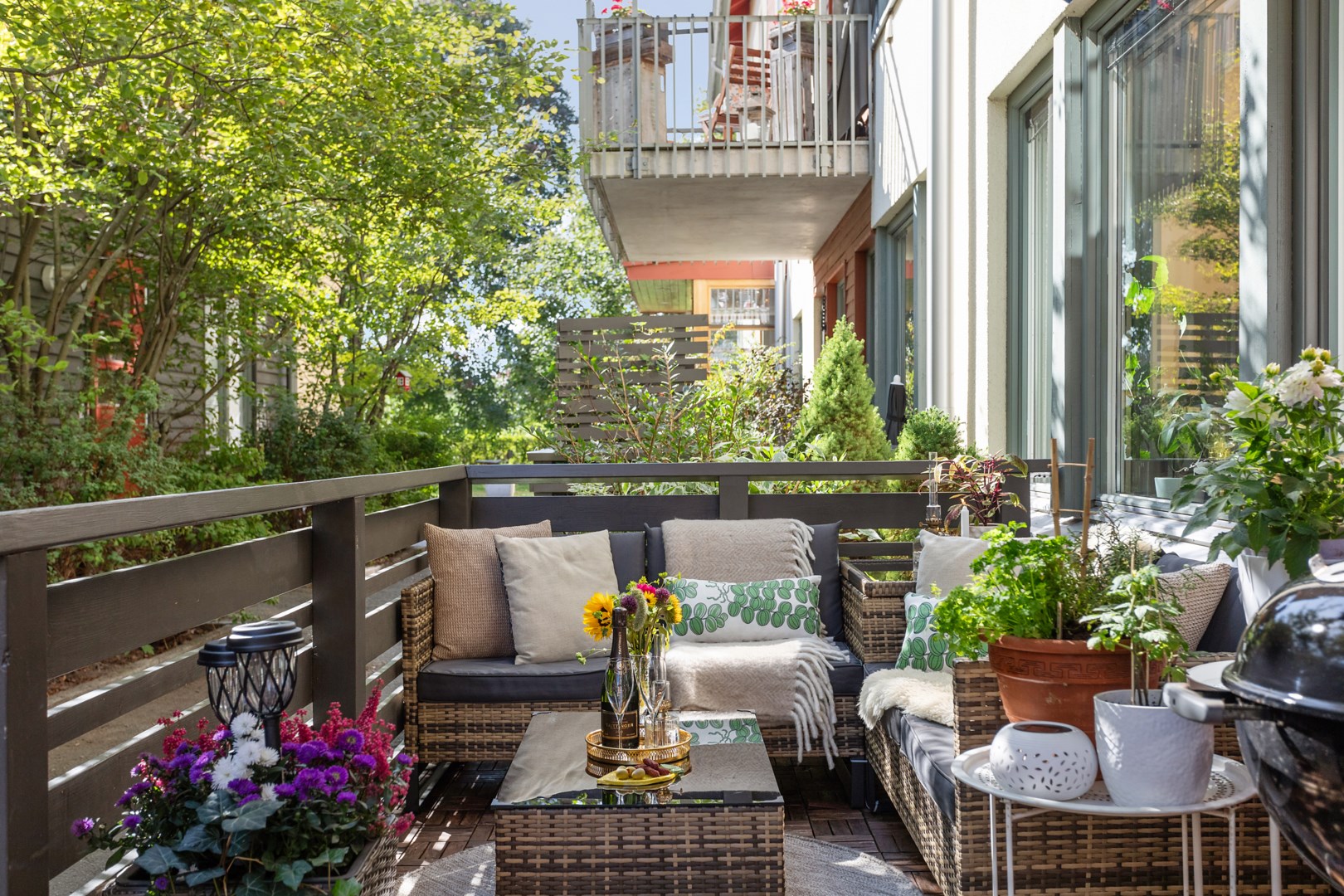 Bostadsbild från Mejselvägen 48, Kommande i Hägersten, Stockholm