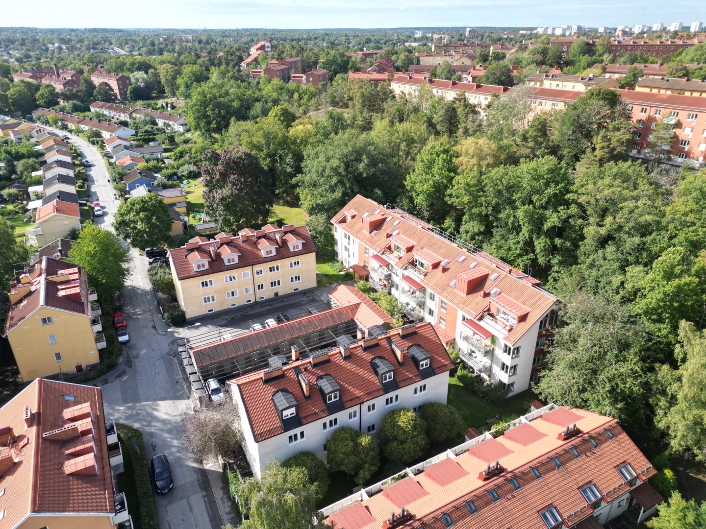 Bostadsbild från Mejselvägen 48, Kommande i Hägersten, Stockholm
