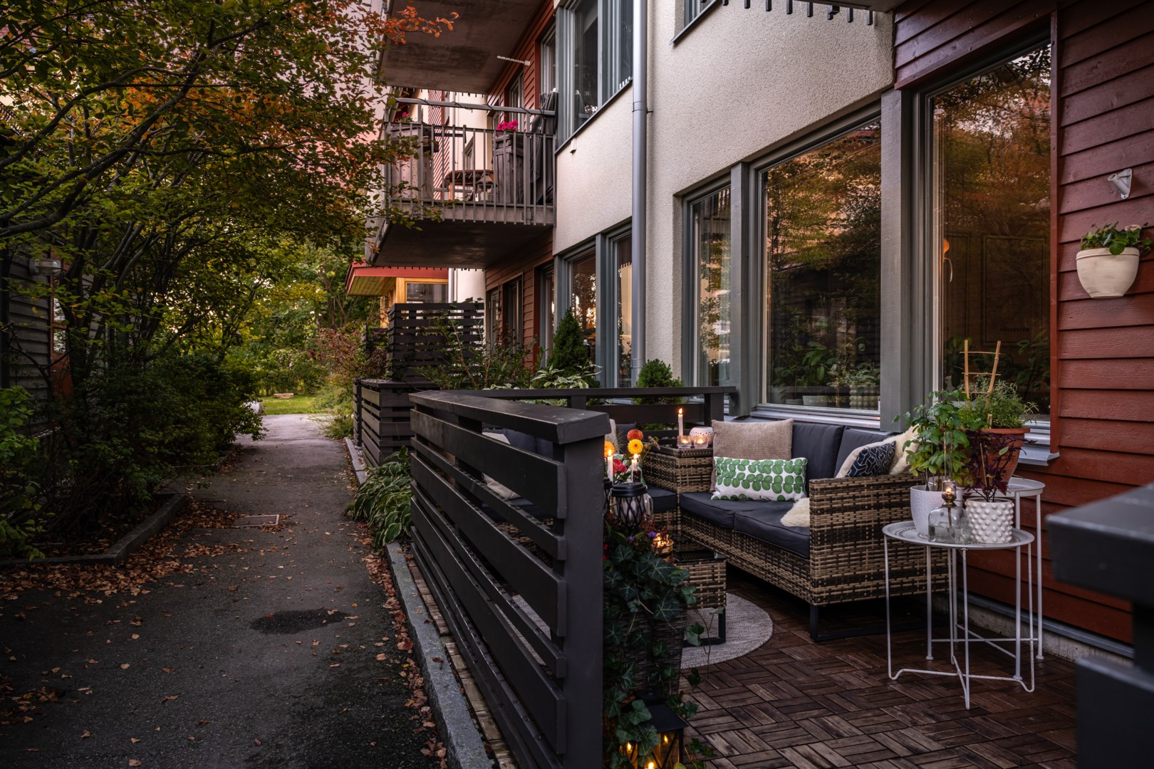 Bostadsbild från Mejselvägen 48, Kommande i Hägersten, Stockholm