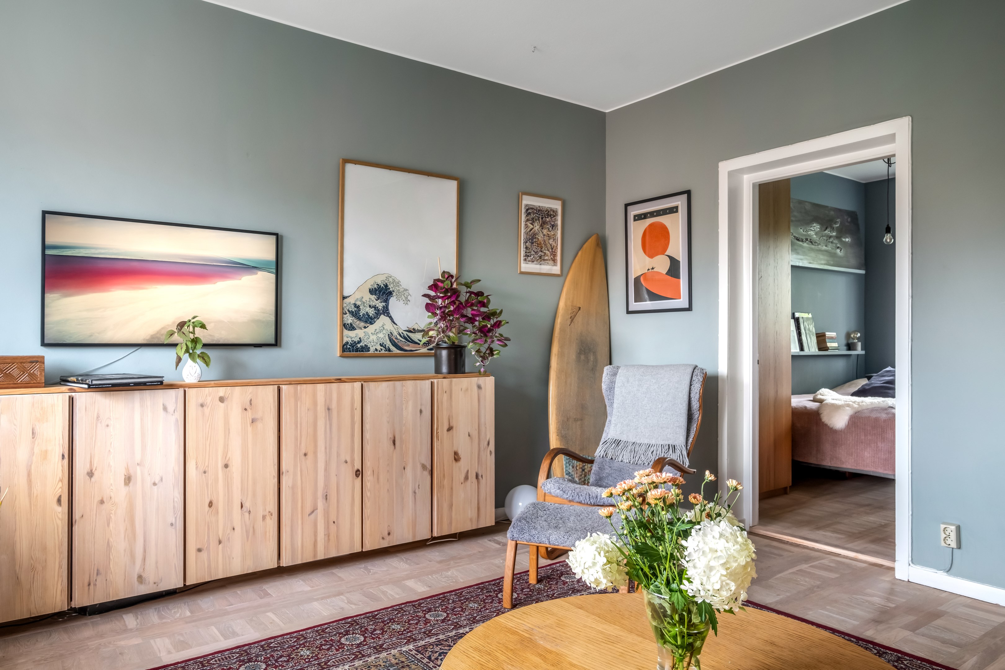 Bostadsbild från Kyndelsmässogränd 16, 3 tr, Såld i Midsommarkransen, Stockholm