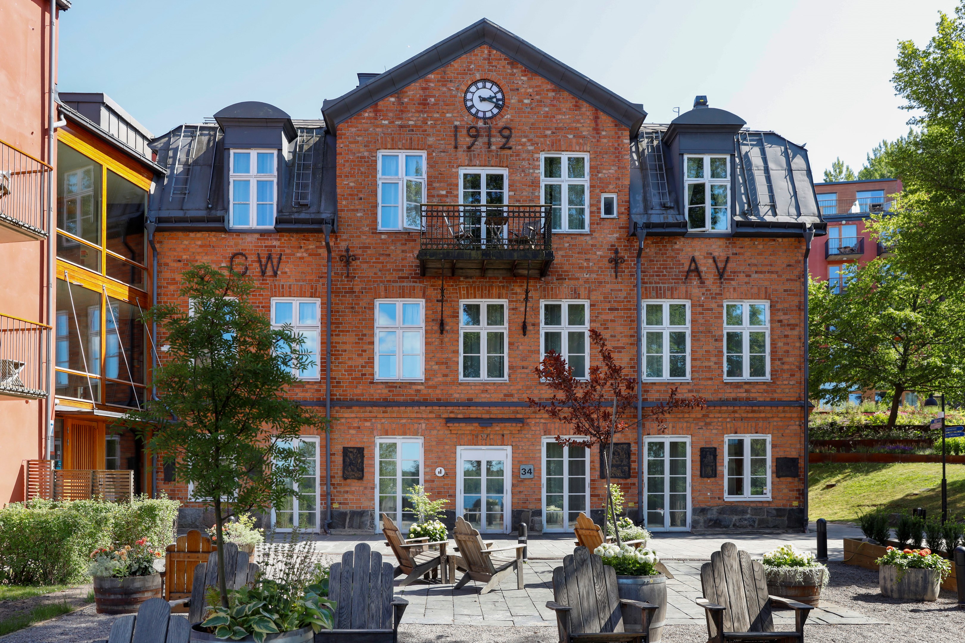 Bostadsbild från Lokomobilvägen 2C, Kommande i Nacka Strand, Nacka