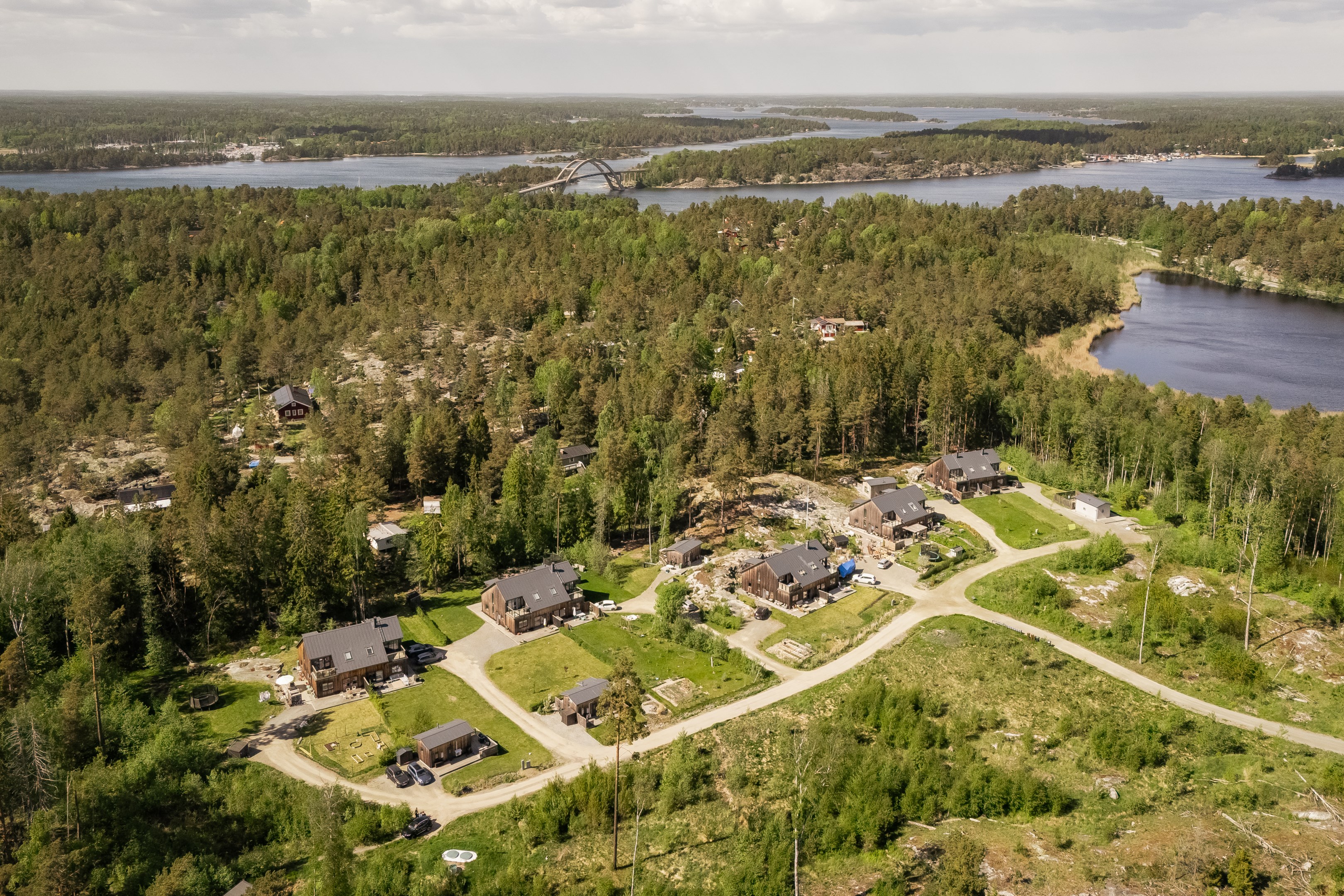 Bostadsbild från Skogsgläntevägen 10C, Såld i Stavsnäs, Värmdö
