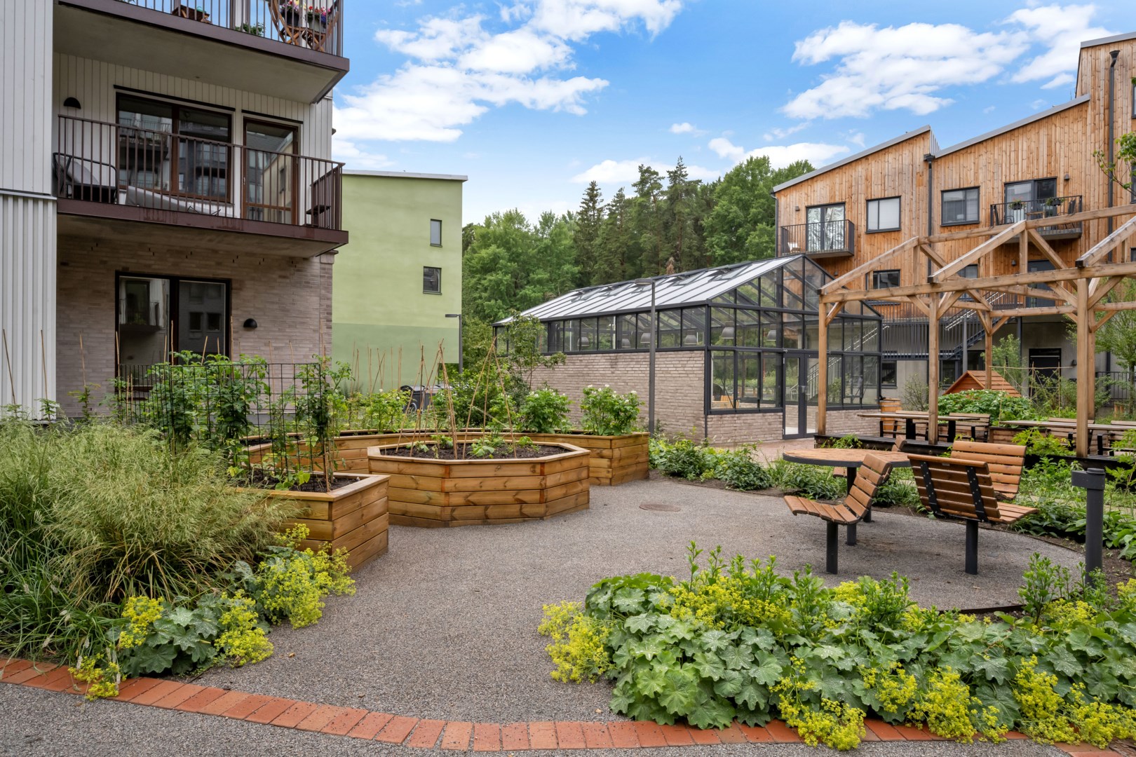 Bostadsbild från Fäktmästargatan 13, Kommande i Rosendal, Uppsala