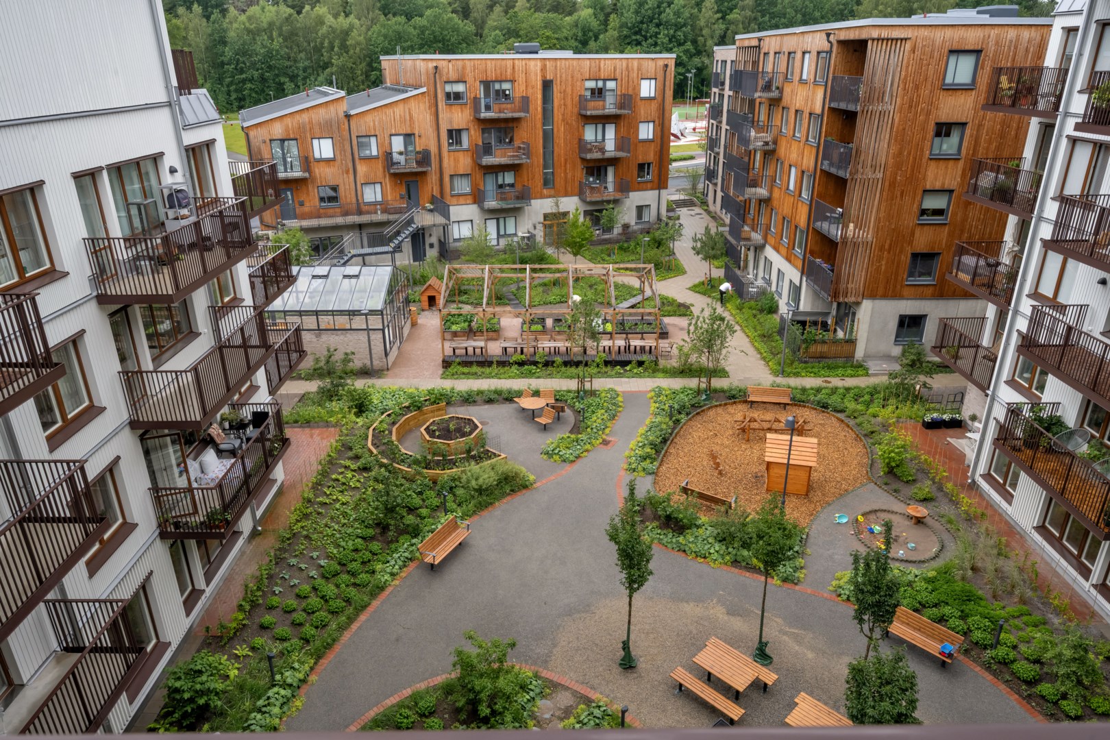 Bostadsbild från Fäktmästargatan 13, Kommande i Rosendal, Uppsala