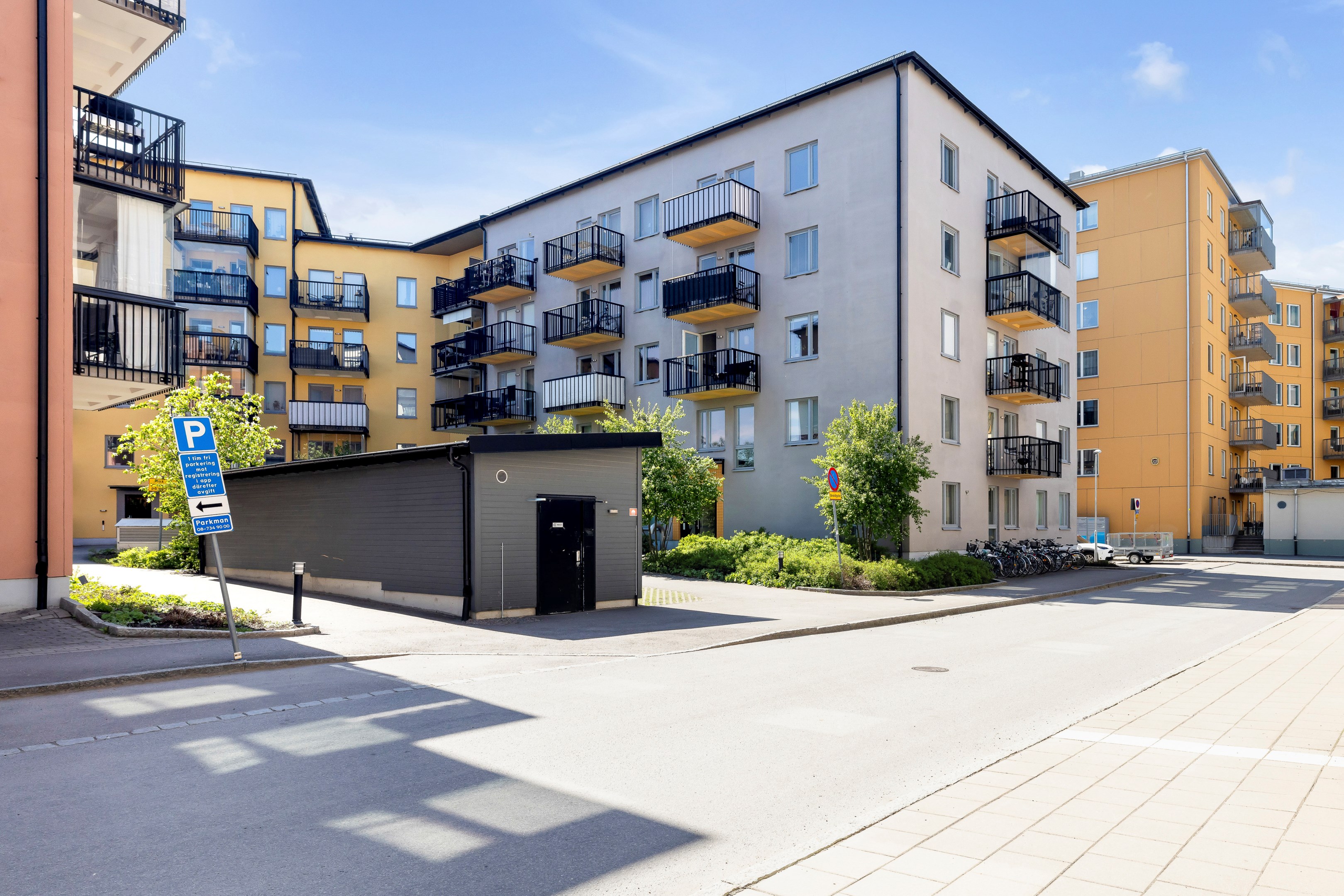 Bostadsbild från Gimogatan 13A, Kommande i Luthagen, Uppsala
